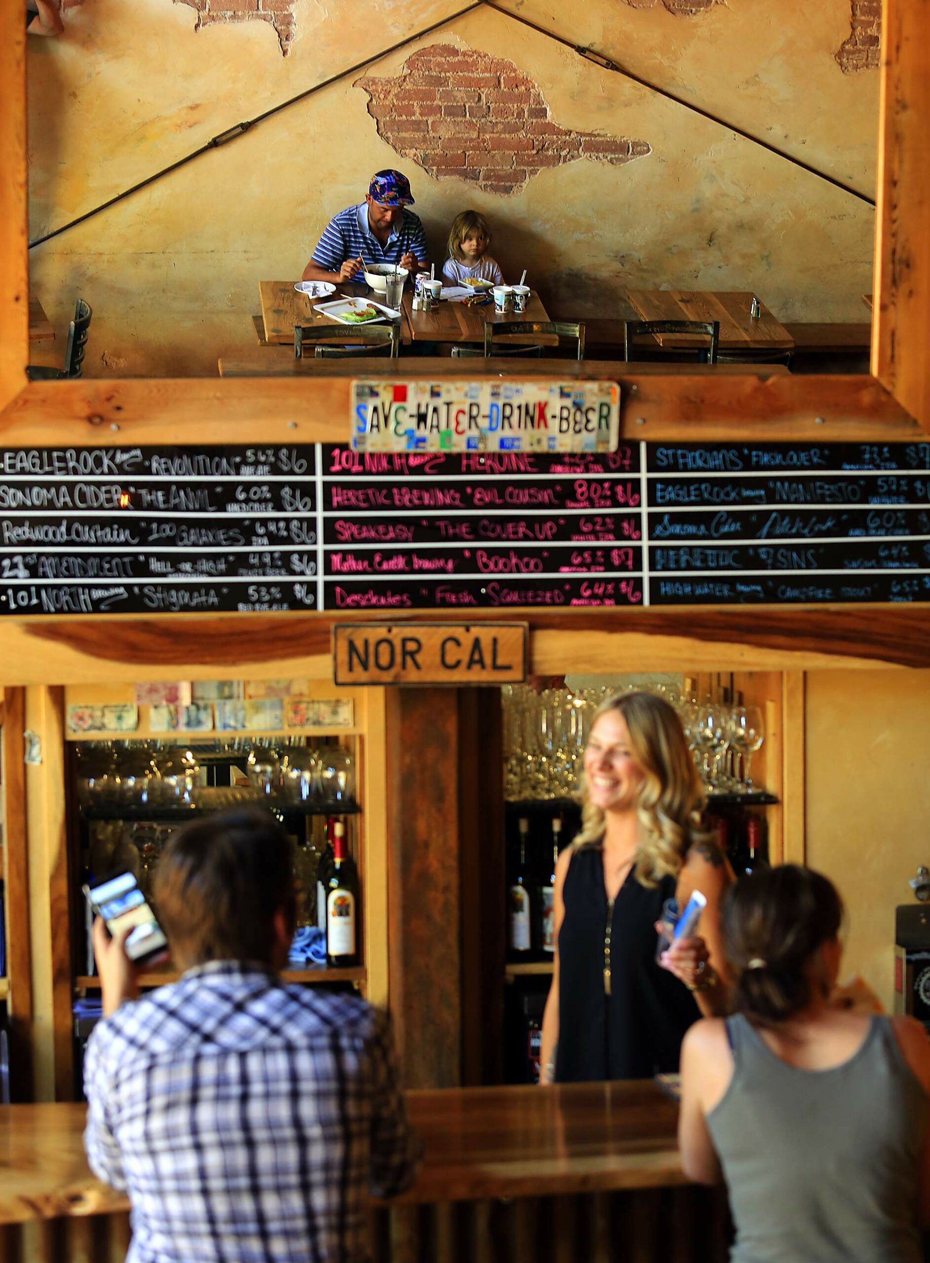 Belly Left Coast Kitchen & Taproom in Santa Rosa carries a good selection of craft beers. (John Burgess / The Press Democrat)