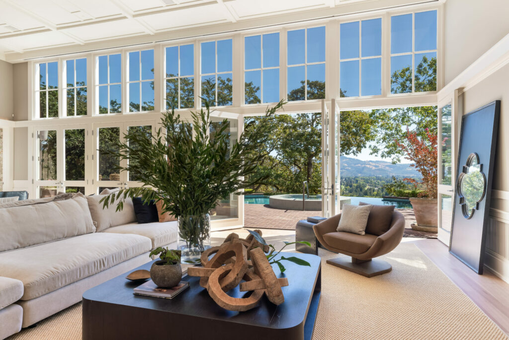 Late Press Democrat Publisher’s Custom Home in Santa Rosa