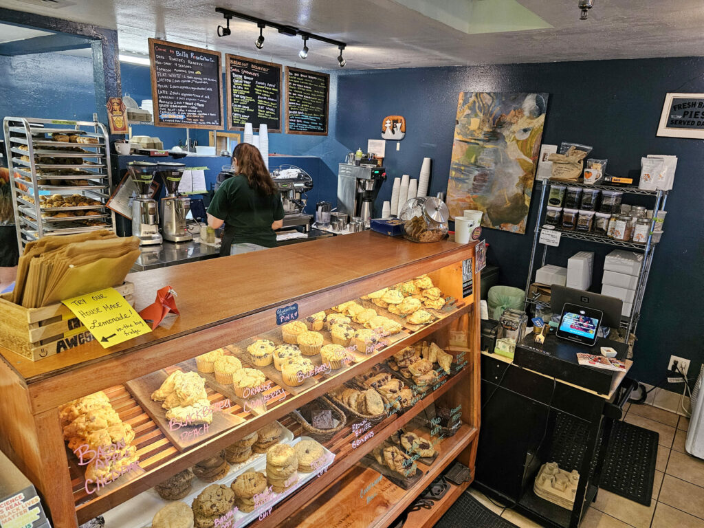 Criminal Baking Co. in Santa Rosa's Railroad Square. (Heather Irwin/Sonoma Magazine)