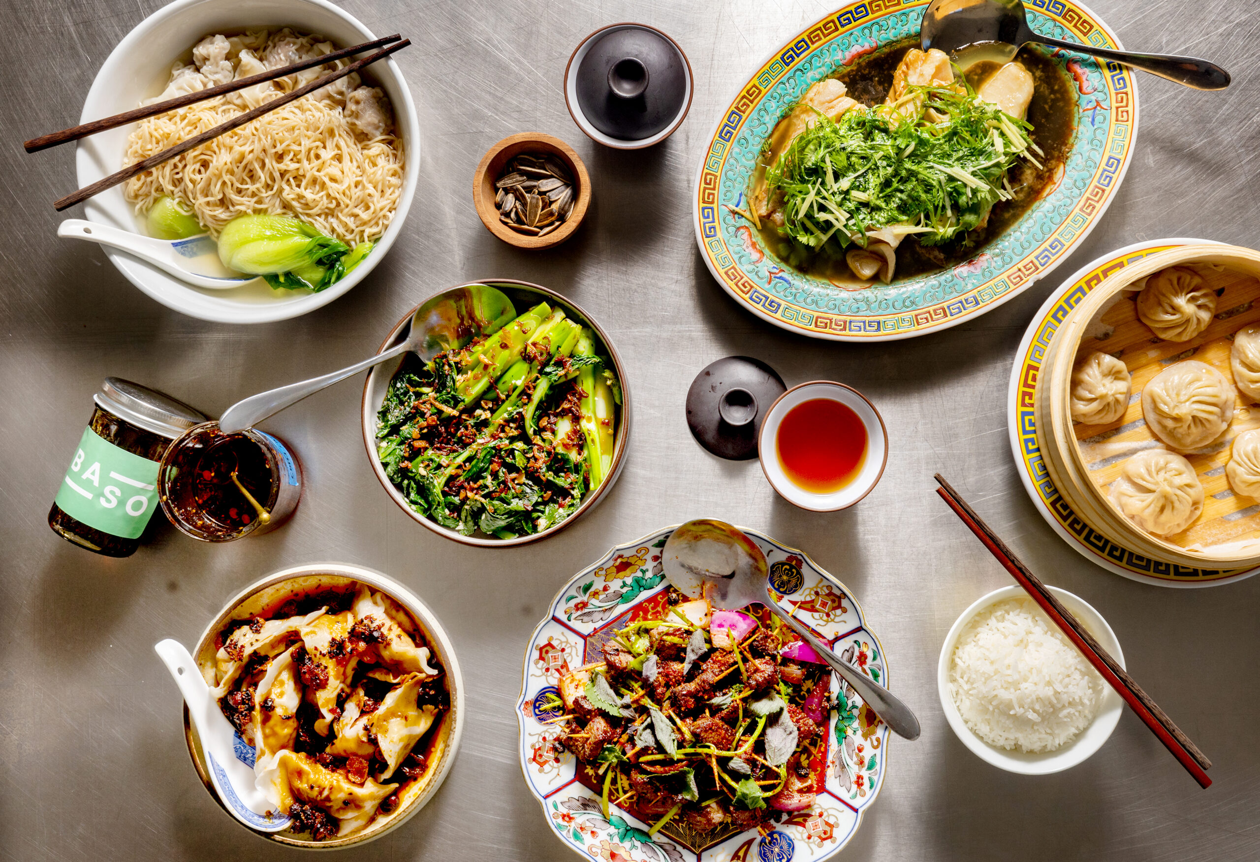 Forestville’s new restaurant Bazaar Sonoma, BaSo | Restaurant & Konbini, Oct. 17, 2024. (John Burgess / The Press Democrat)