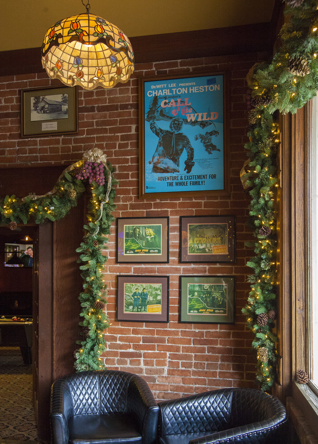 Jack London Lodge, Restaurant and Saloon in Glen Ellen.
