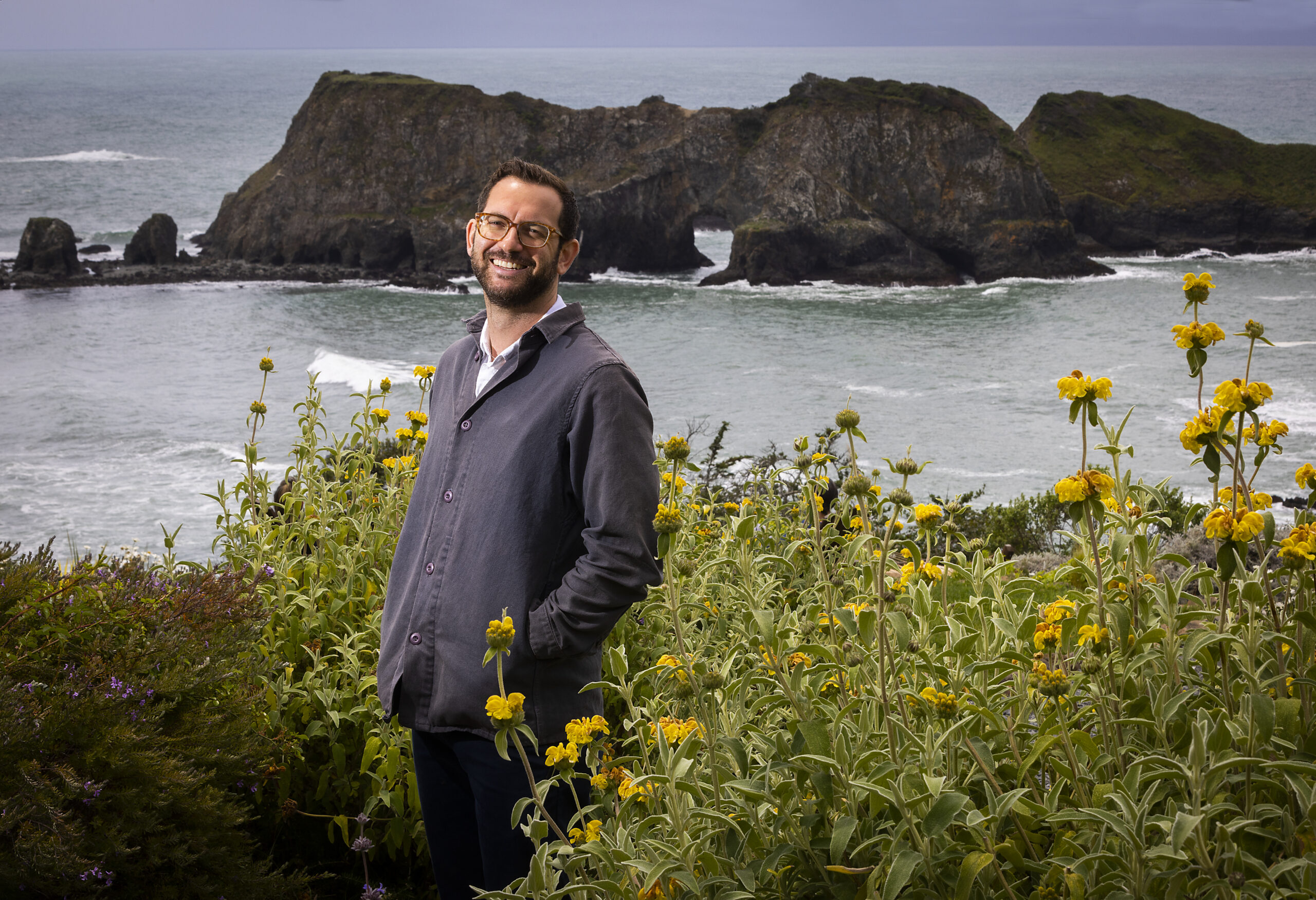 Executive Chef at the Michelin starred Harbor House Inn, Matthew Kammerer is the co-host of the Mendocino Coast Purple Urchin in Festival the weekend of June 17-19. (John Burgess/The Press Democrat)