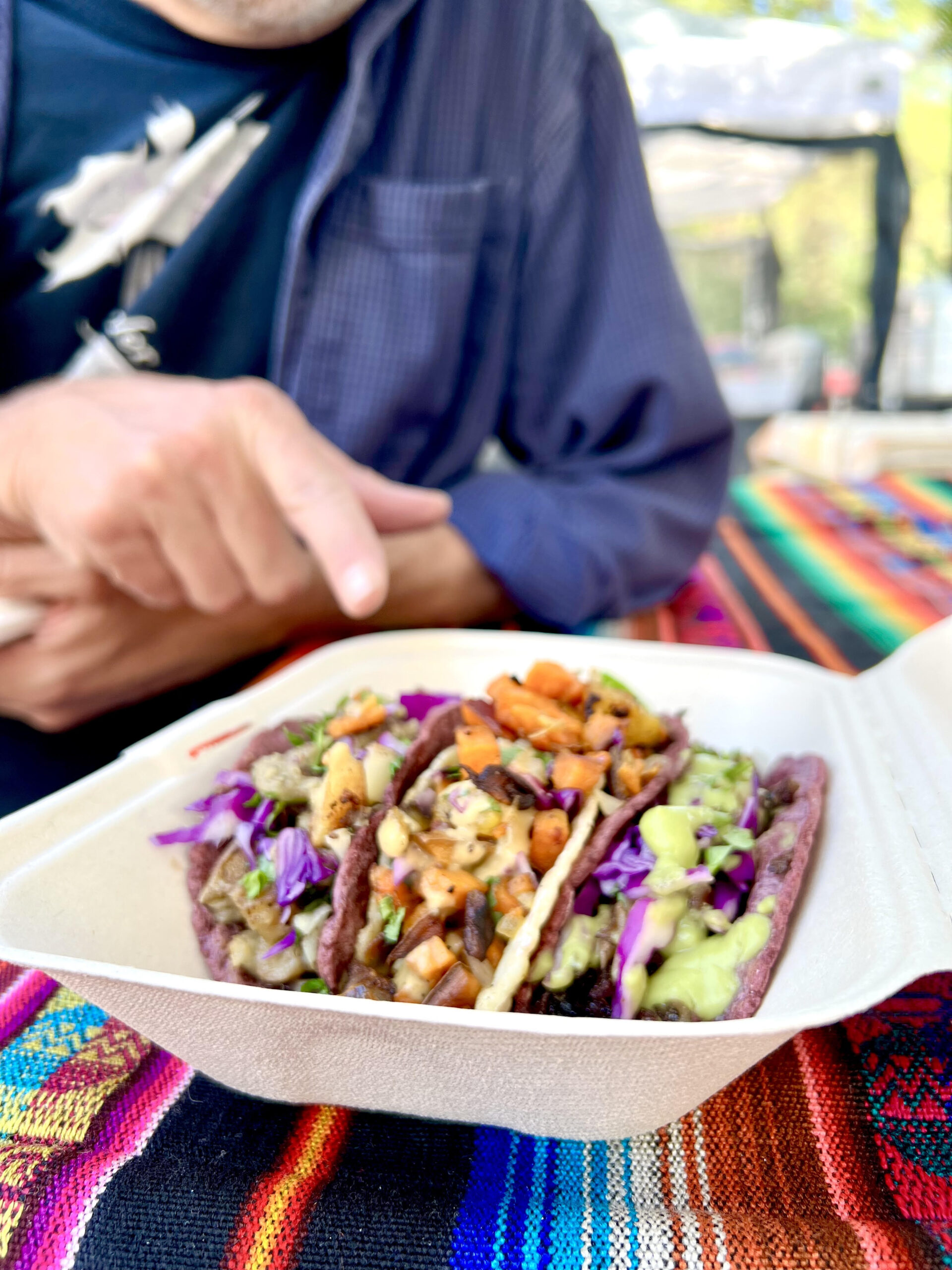 Lunch from Tacos Don Pepe in Petaluma
