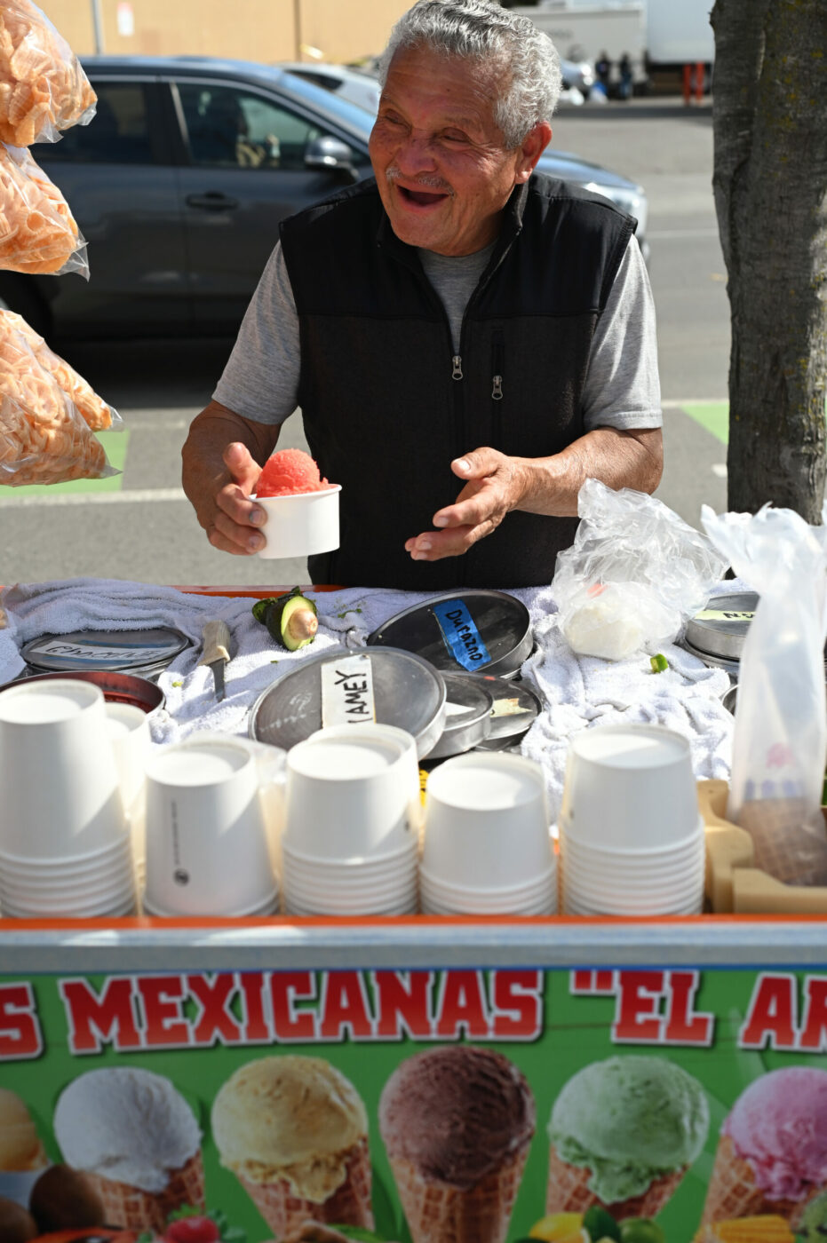 Roseland ice cream vendor