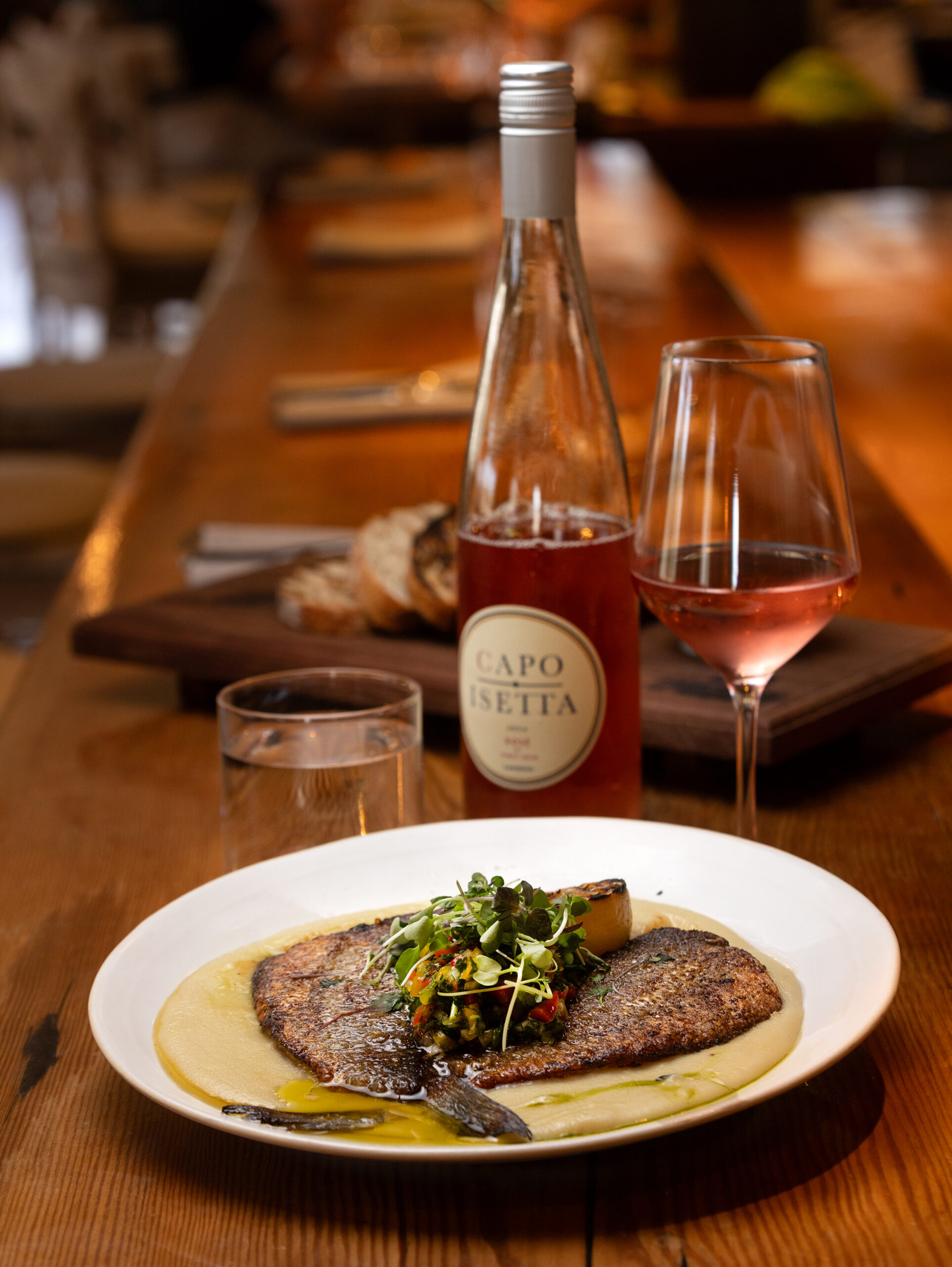 Grilled Branzino from Farmhouse Sonoma