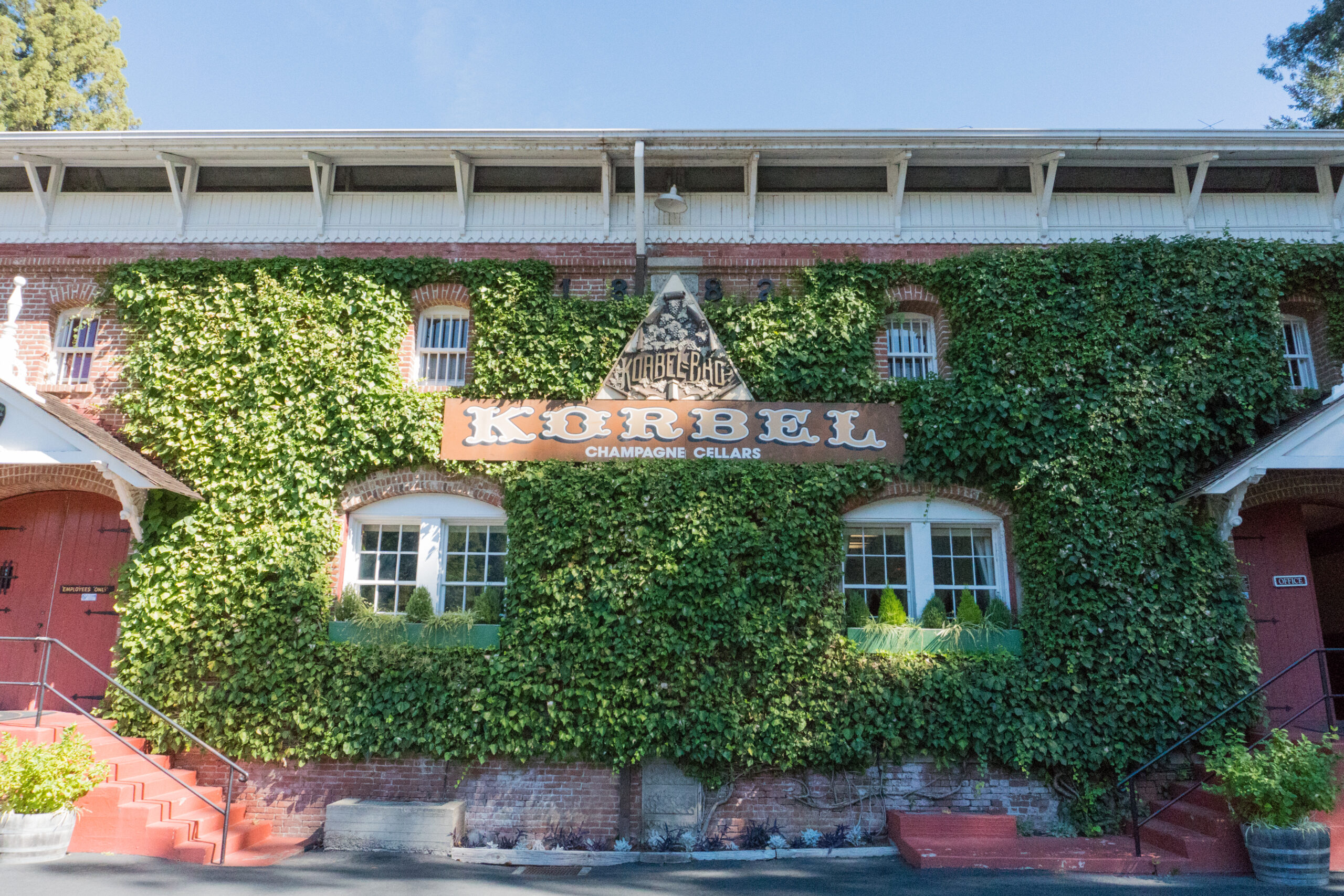 Korbel Champagne Cellars in Guerneville. (Sonoma County Tourism)