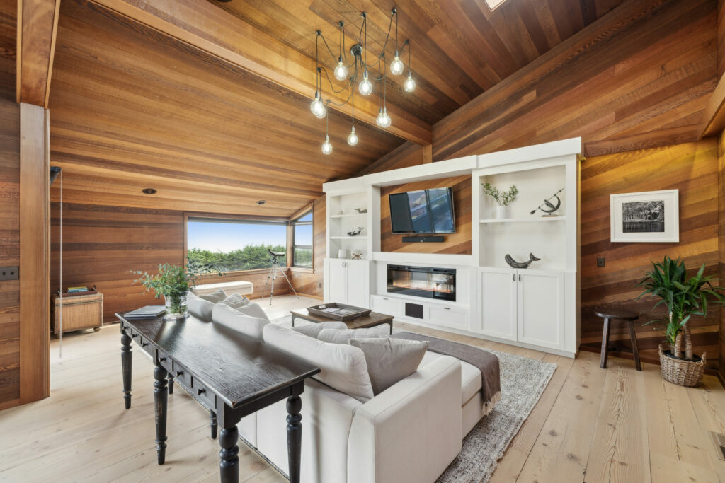 Seating area in great room. (Open Homes Photography)