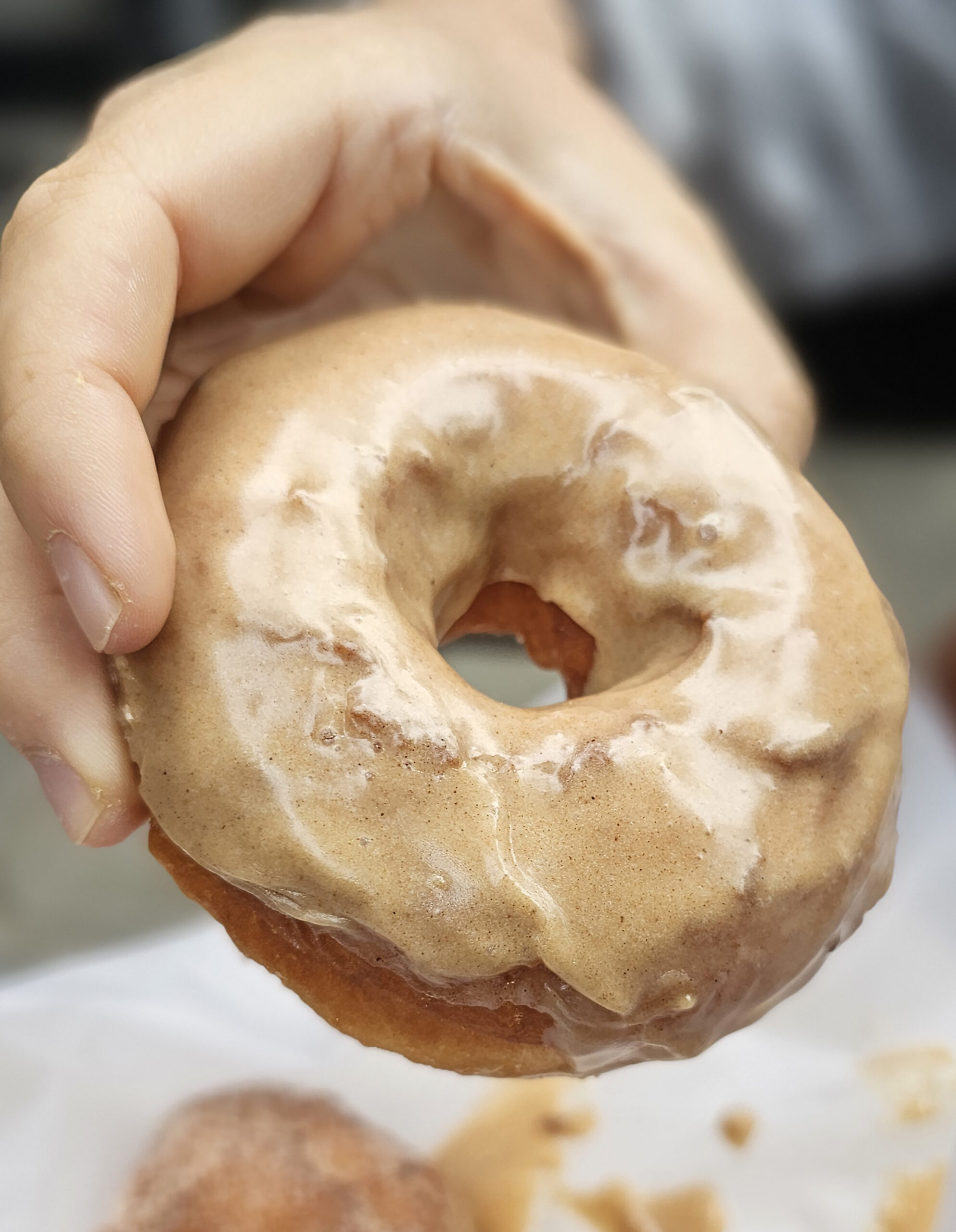 Doughnut from Dutch Door Donuts in Healdsburg