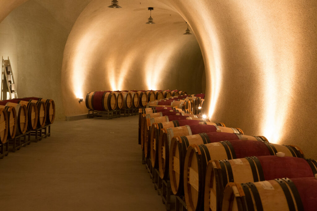 The wine cave at Hamel Family Wines in Sonoma. (Sonoma County Tourism)