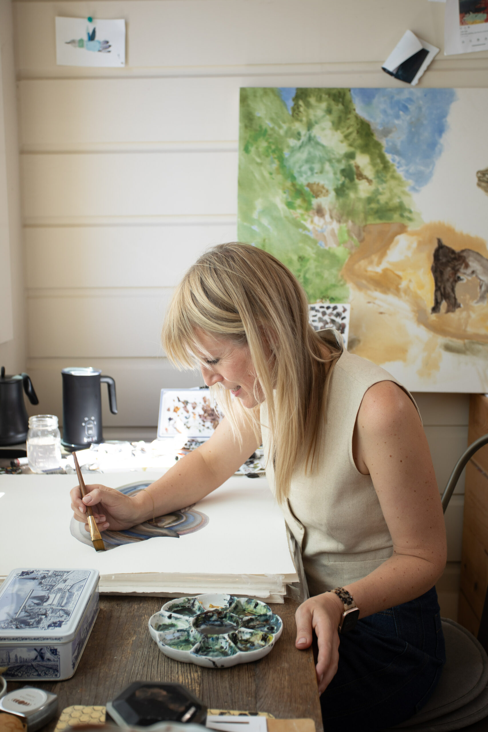 Artist Cristina Hobbs