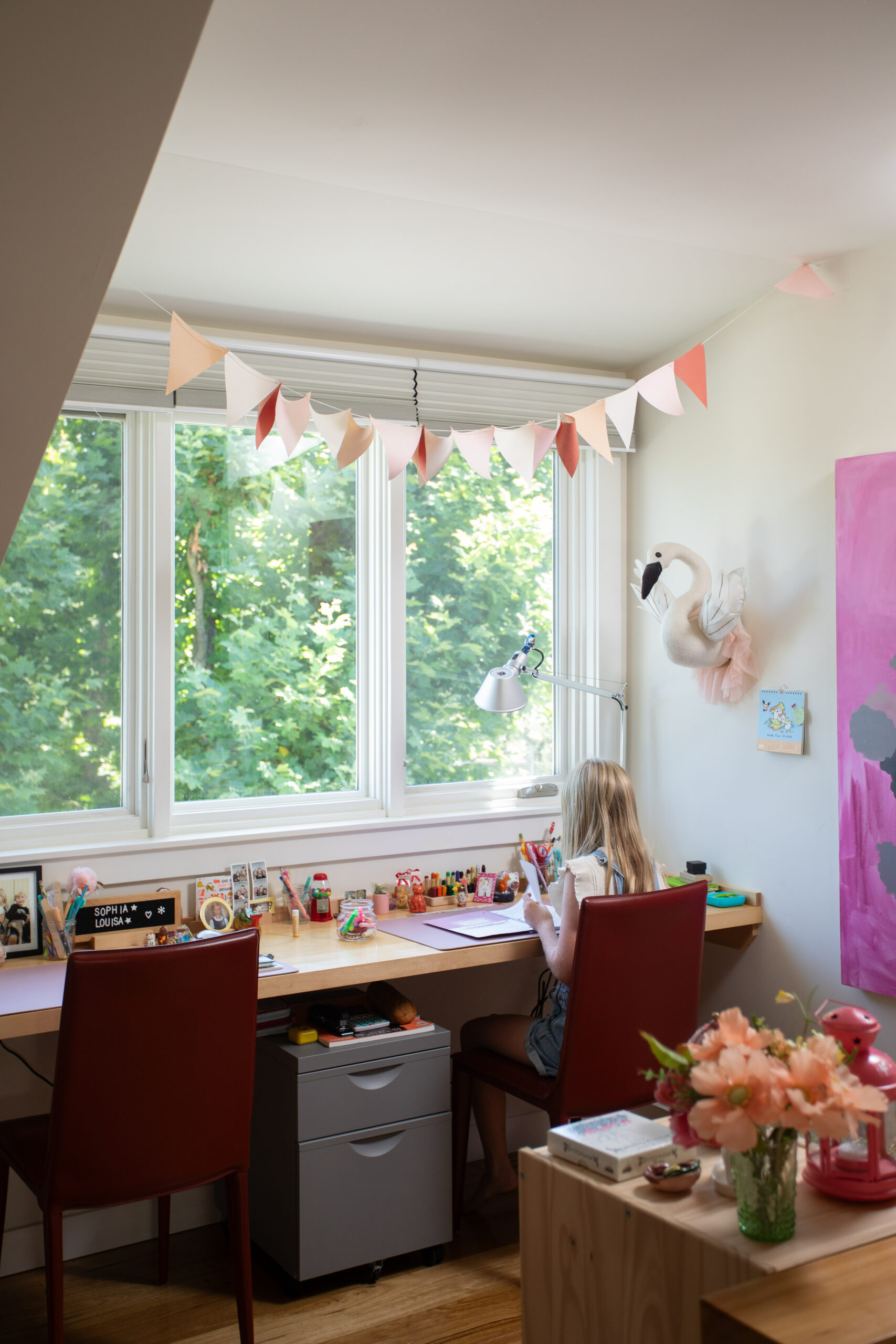 The kids' room in the Hobbs family home. (Eileen Roche / for Sonoma Magazine)