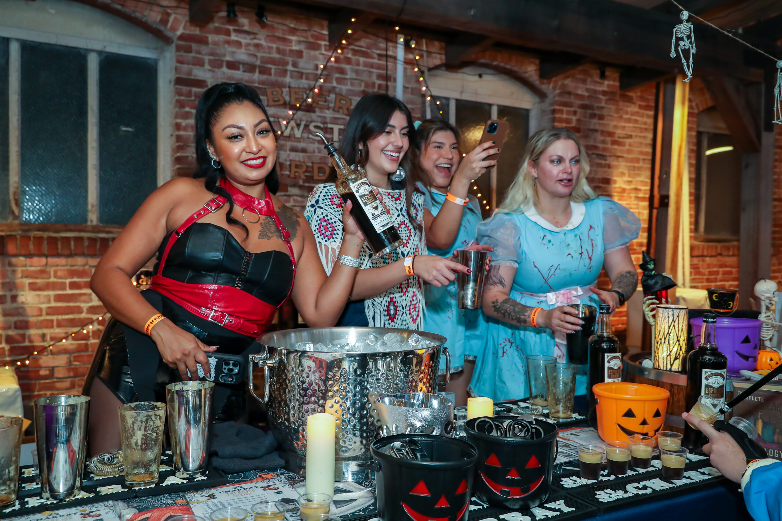 At the 2024 Wizards of Elixirs Cocktail Competition at Brewsters Beer Garden in Petaluma on Oct. 29, 2024. (Don Lex)