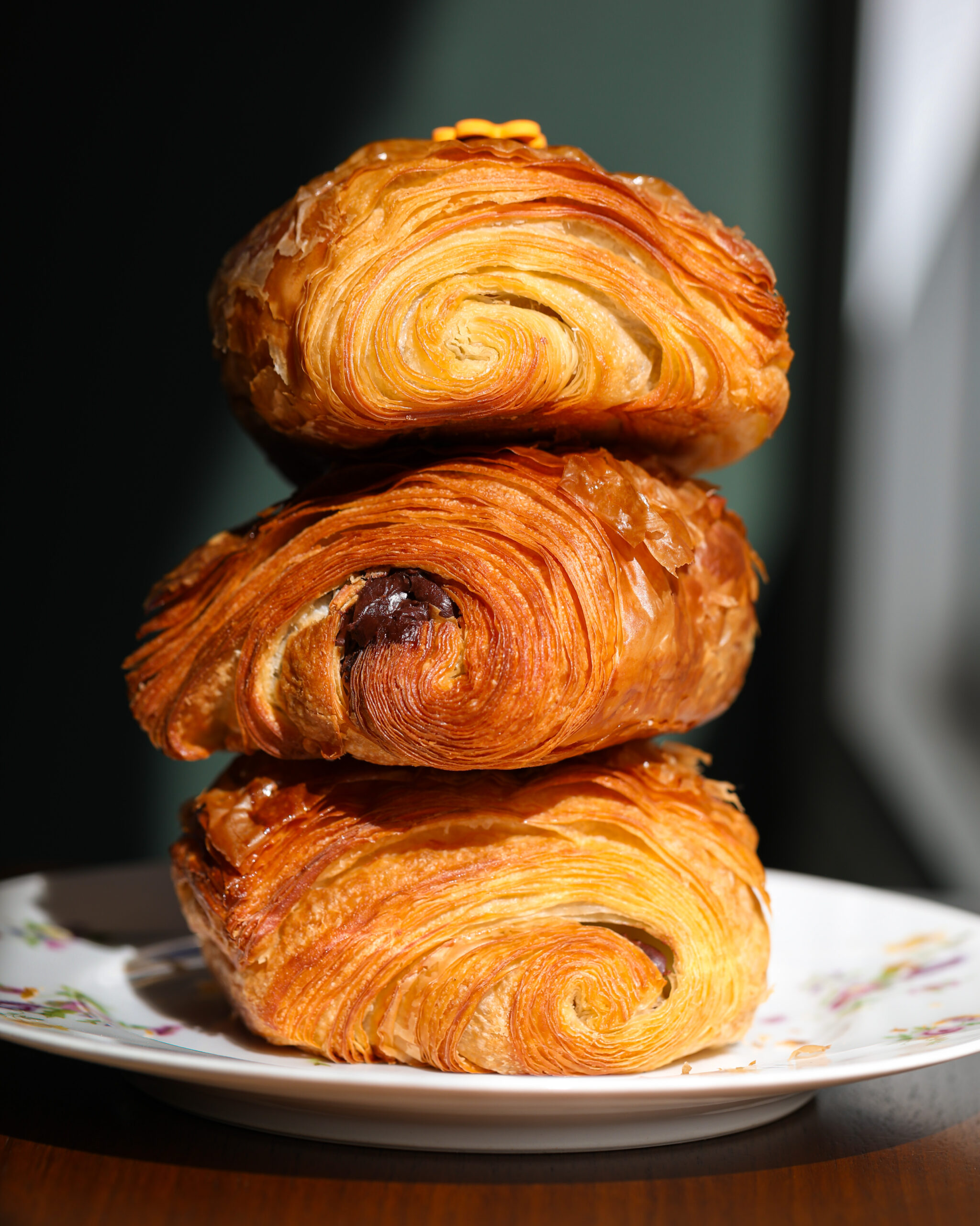 Croissants from Quail & Condor in Healdsburg. (Emma K Creative)