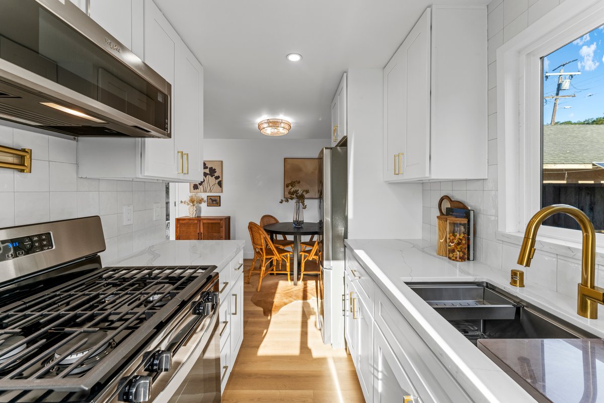 Kitchen in small Sonoma home