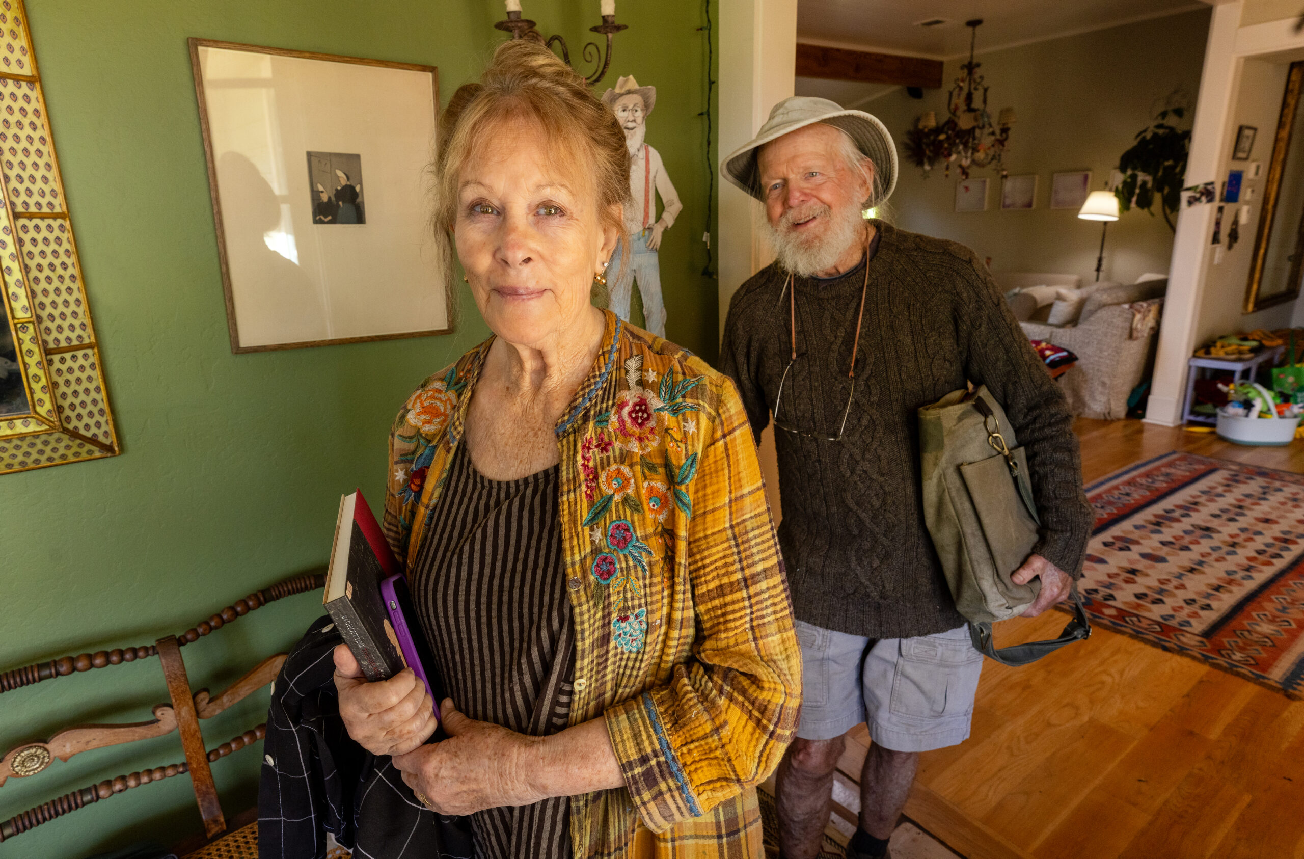 Sonoma County artist Susan Preston and her husband Lou