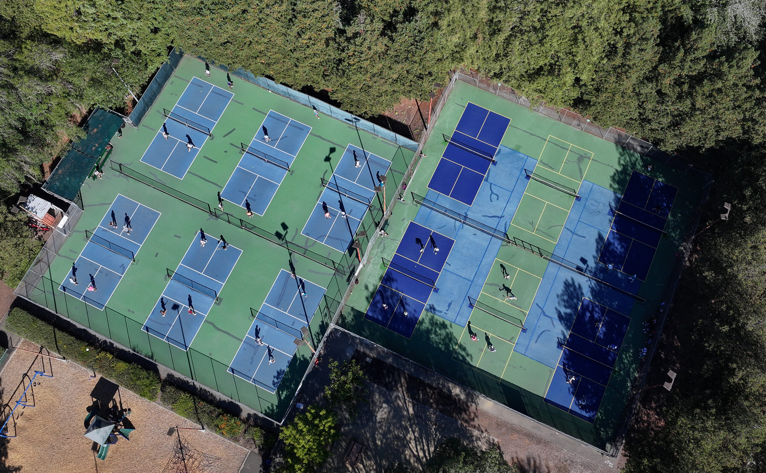 Pickleball courts