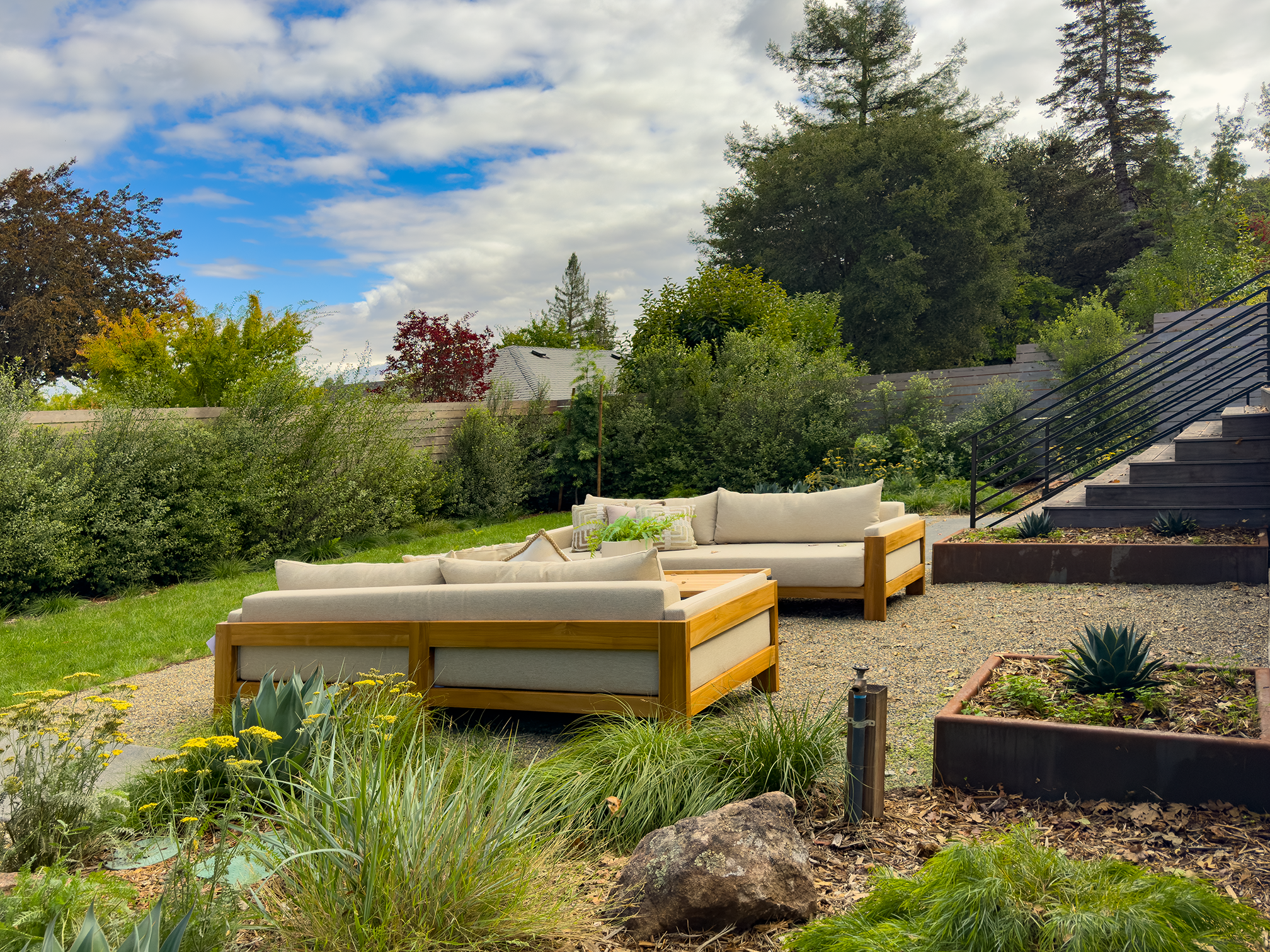 Backyard. (Alexander Stagnaro )