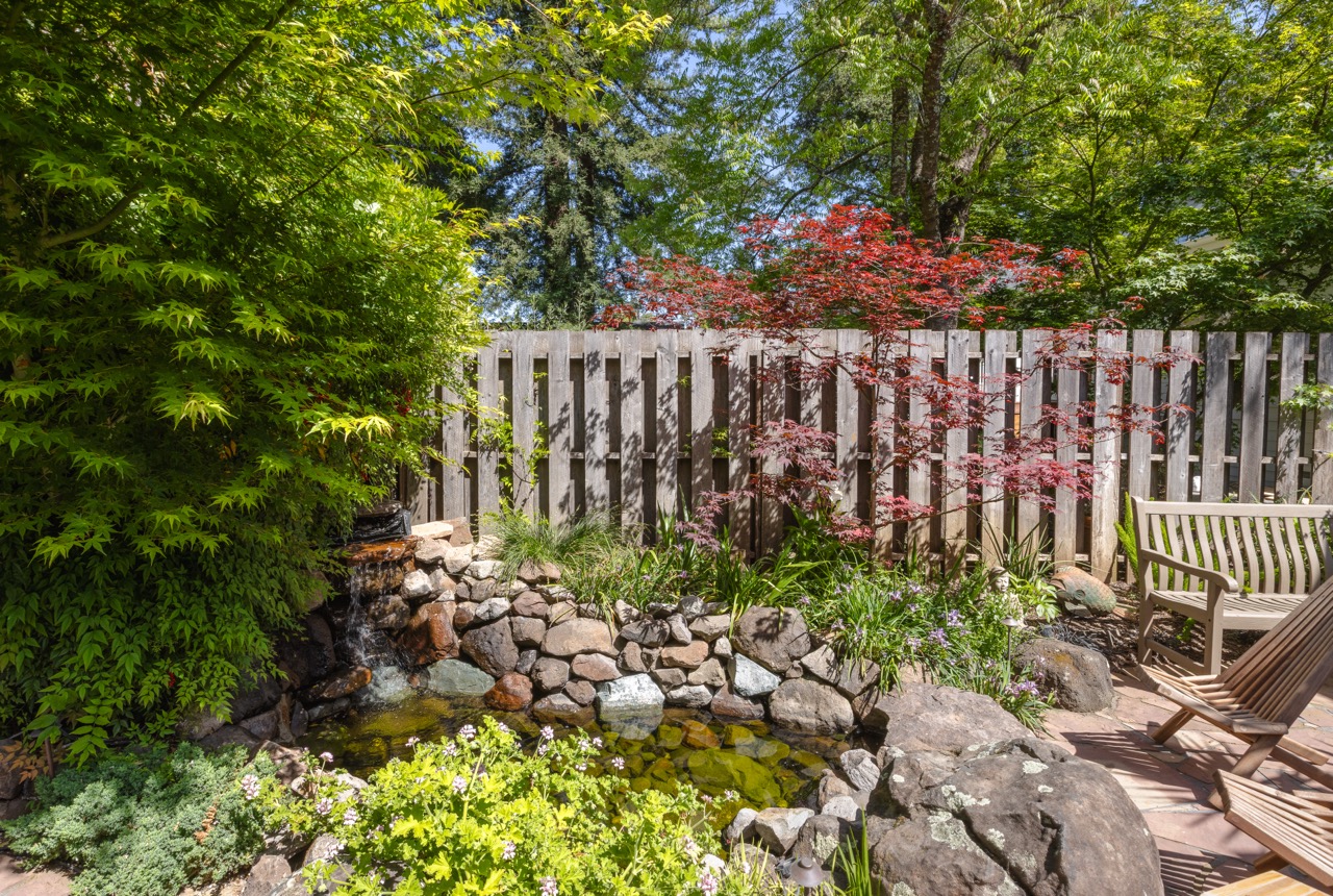 Pond by the patio. (Jan Pechbrenner / Liftec Media)