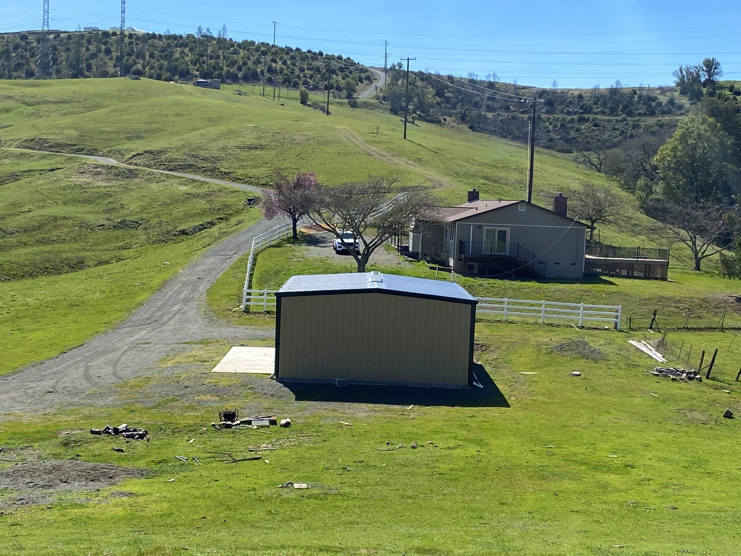 The home where Kat Pringle lived with Keith Gray. Kat moved into the ranger housing high up in Hood Mountain park in July 2024. The department had acquired the four-bedroom ranch home in December 2023. Kat, who requested the placement, was the first park ranger to live there and loved its mountain setting and sweeping views. (Sonoma County Regional Parks)