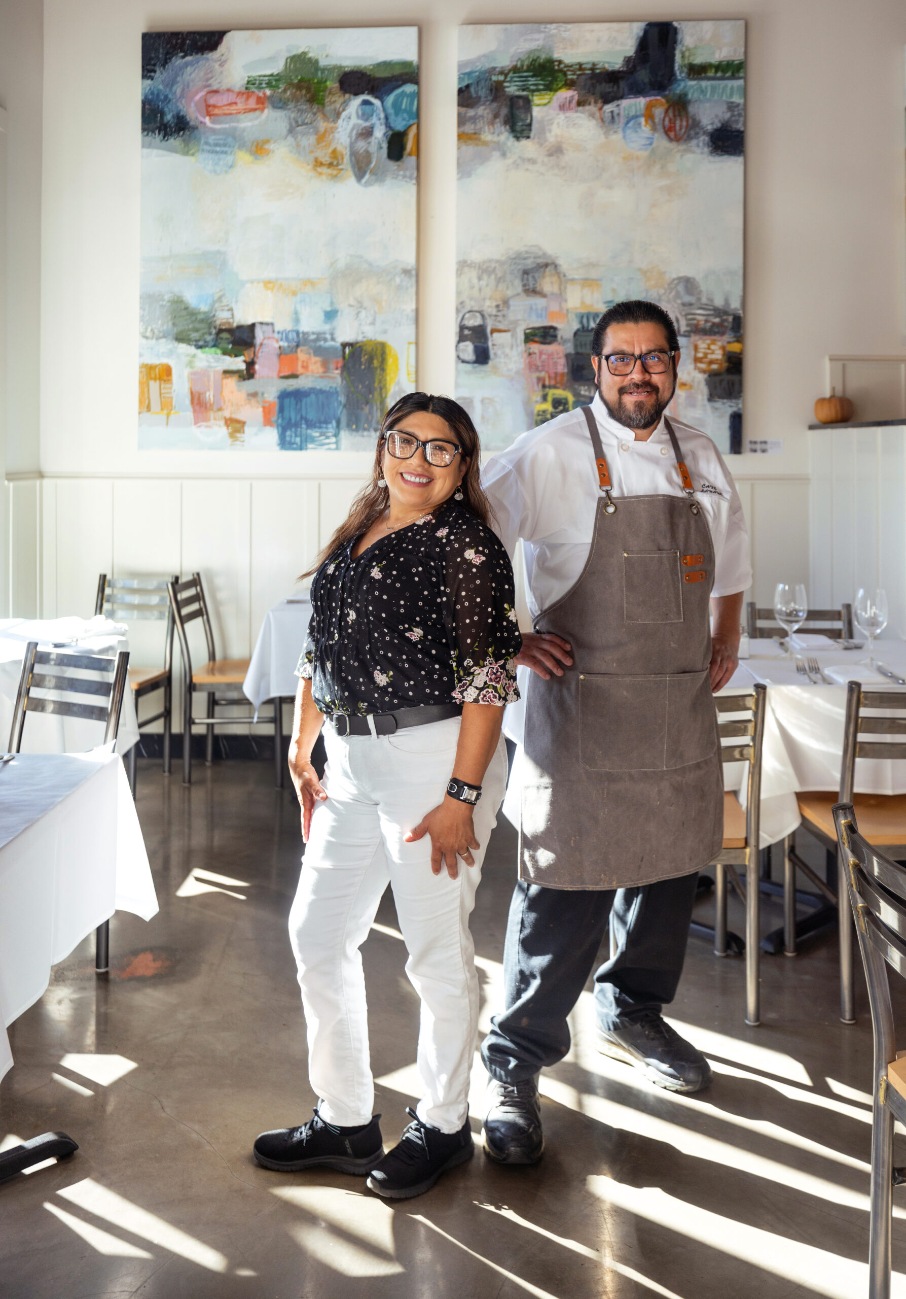 Cafe La Haye owners Jose Lopez Nuñez and Marta Elena Echeverría Bacab
