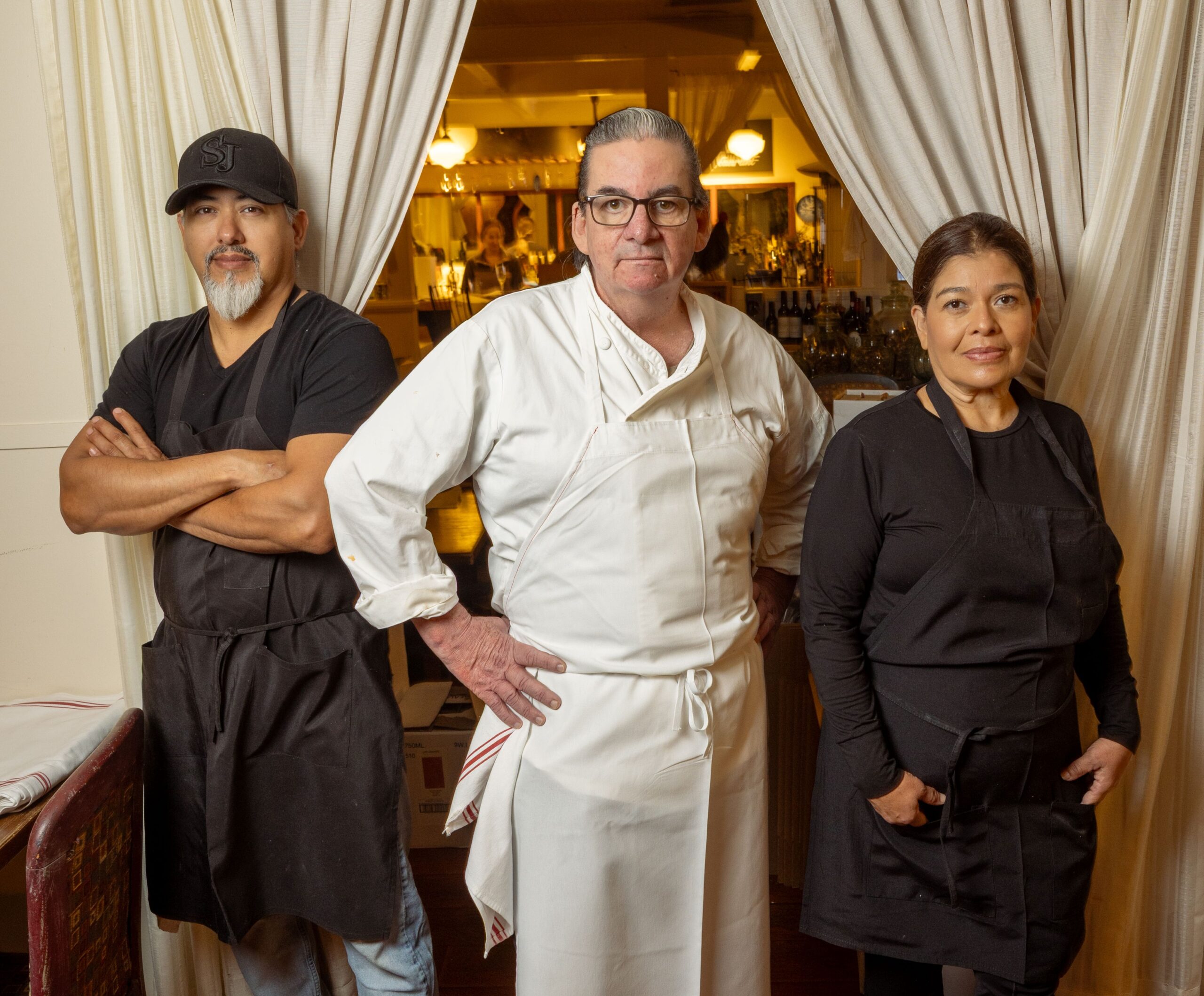 Chefs at Sebastopol’s La Bodega Kitchen