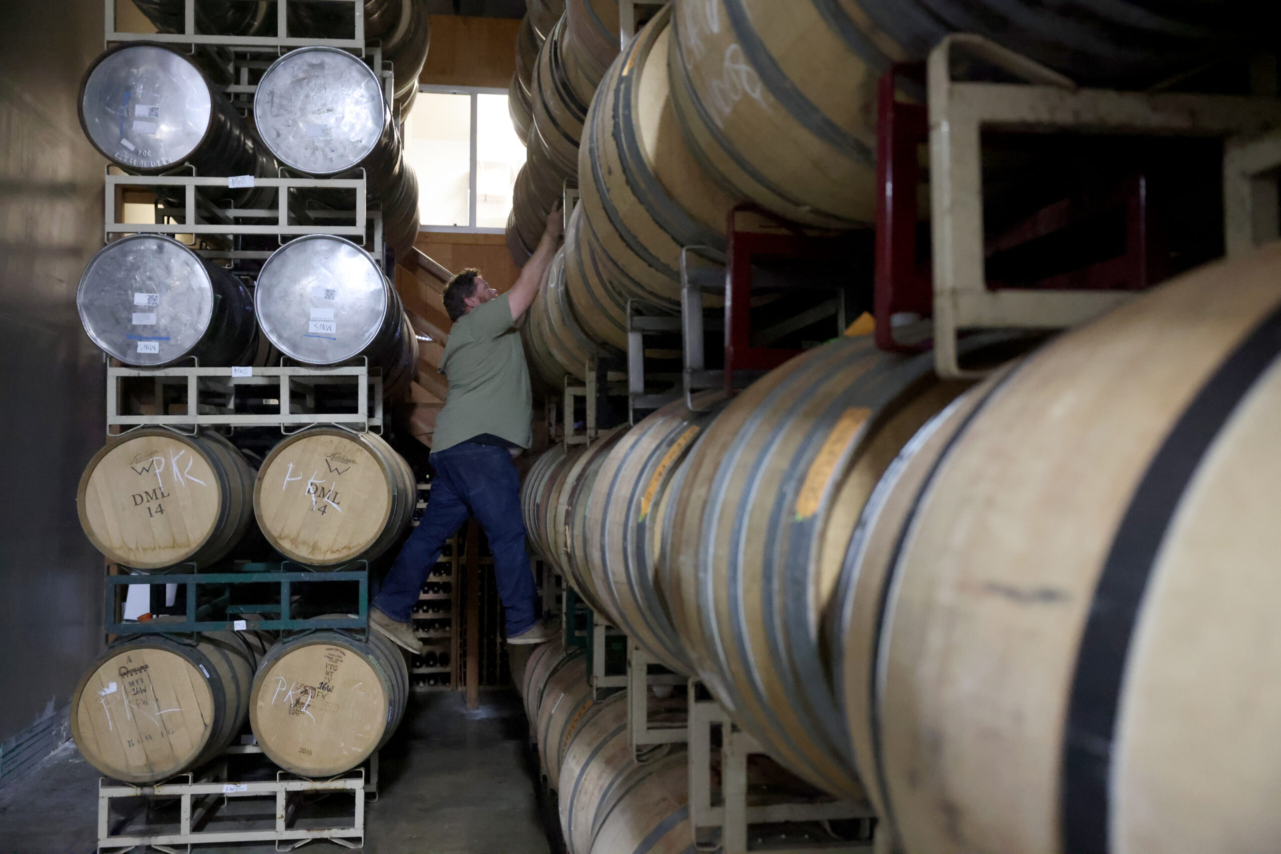 For Isaac Jenkins, of Happy Quail Wines, starting a new winemaking venture means being willing to juggle many roles in order to make it work and knowing that even then, it may not be enough to be successful. (Beth Schlanker / for Sonoma Magazine)