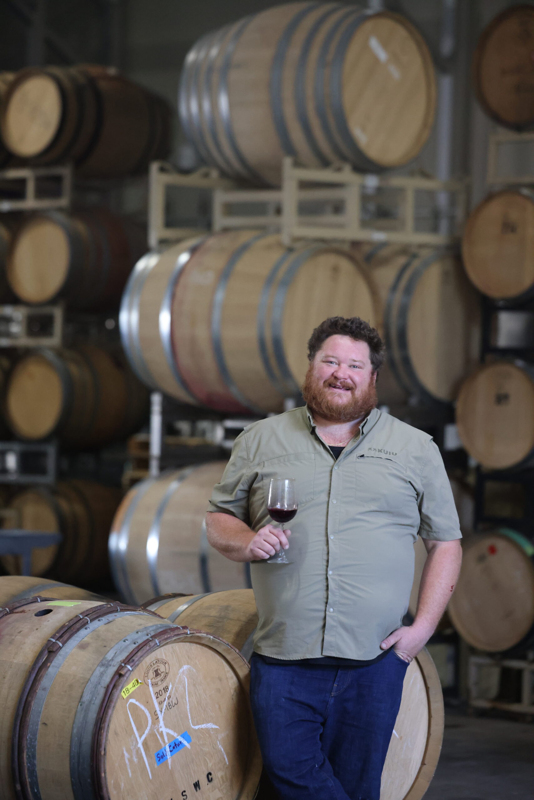 Isaac Jenkins of Happy Quail Wines