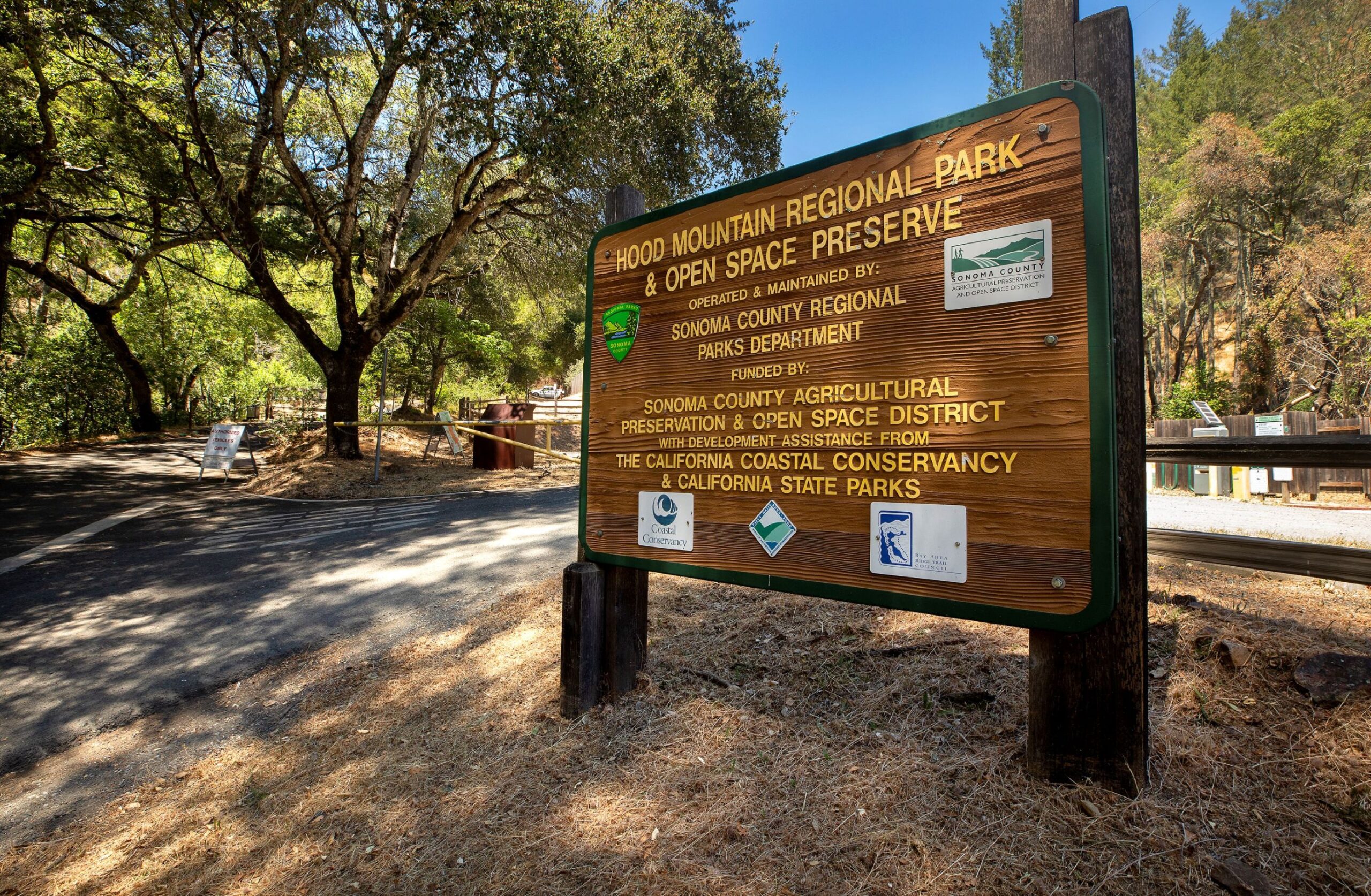 Hood Mountain Regional Park has reopened, marking the first public access to the popular park since the Glass Fire swept through last September, on June 5, 2021. Only the lower Johnson Ridge trail to the Lawson Trail is open at this time. (John Burgess/The Press Democrat)