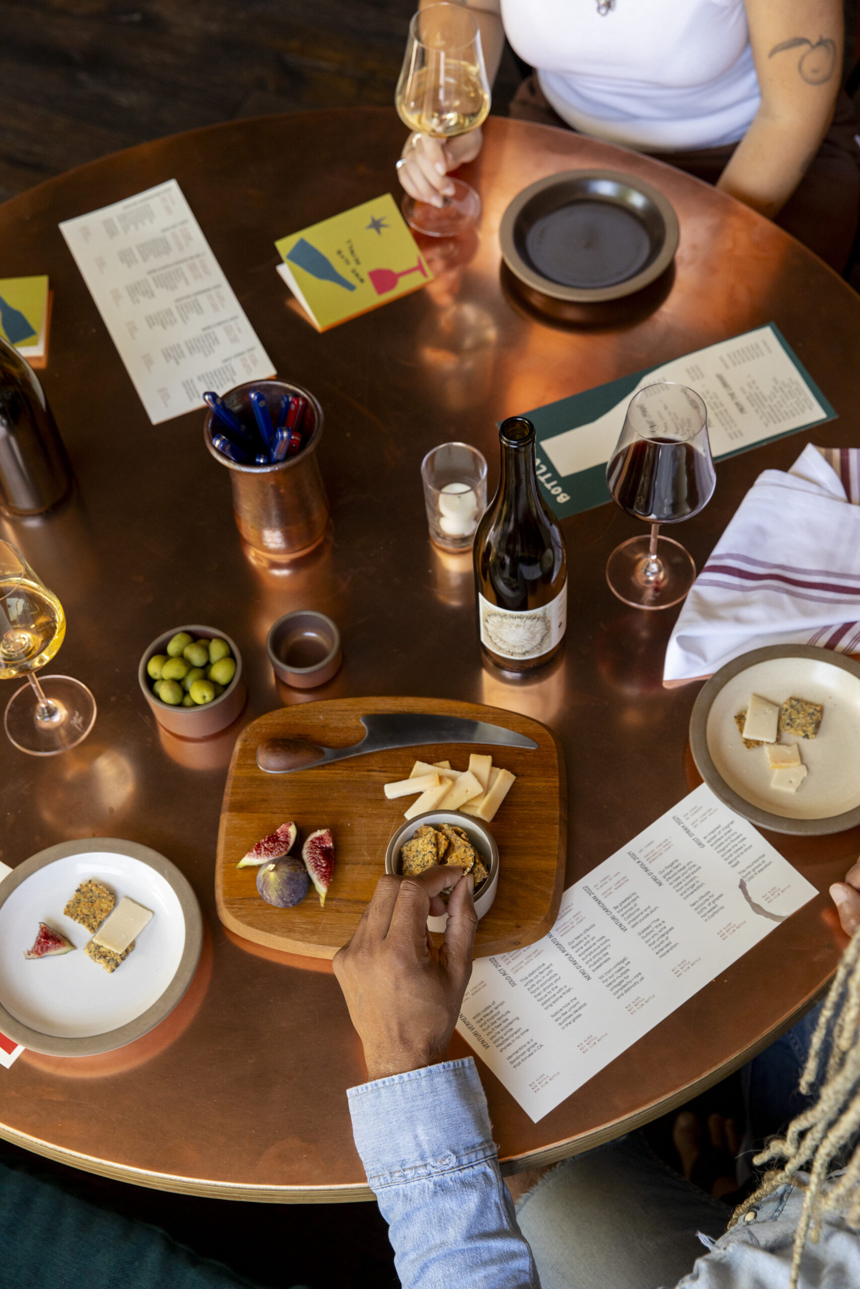 Martha Stoumen wine tasting