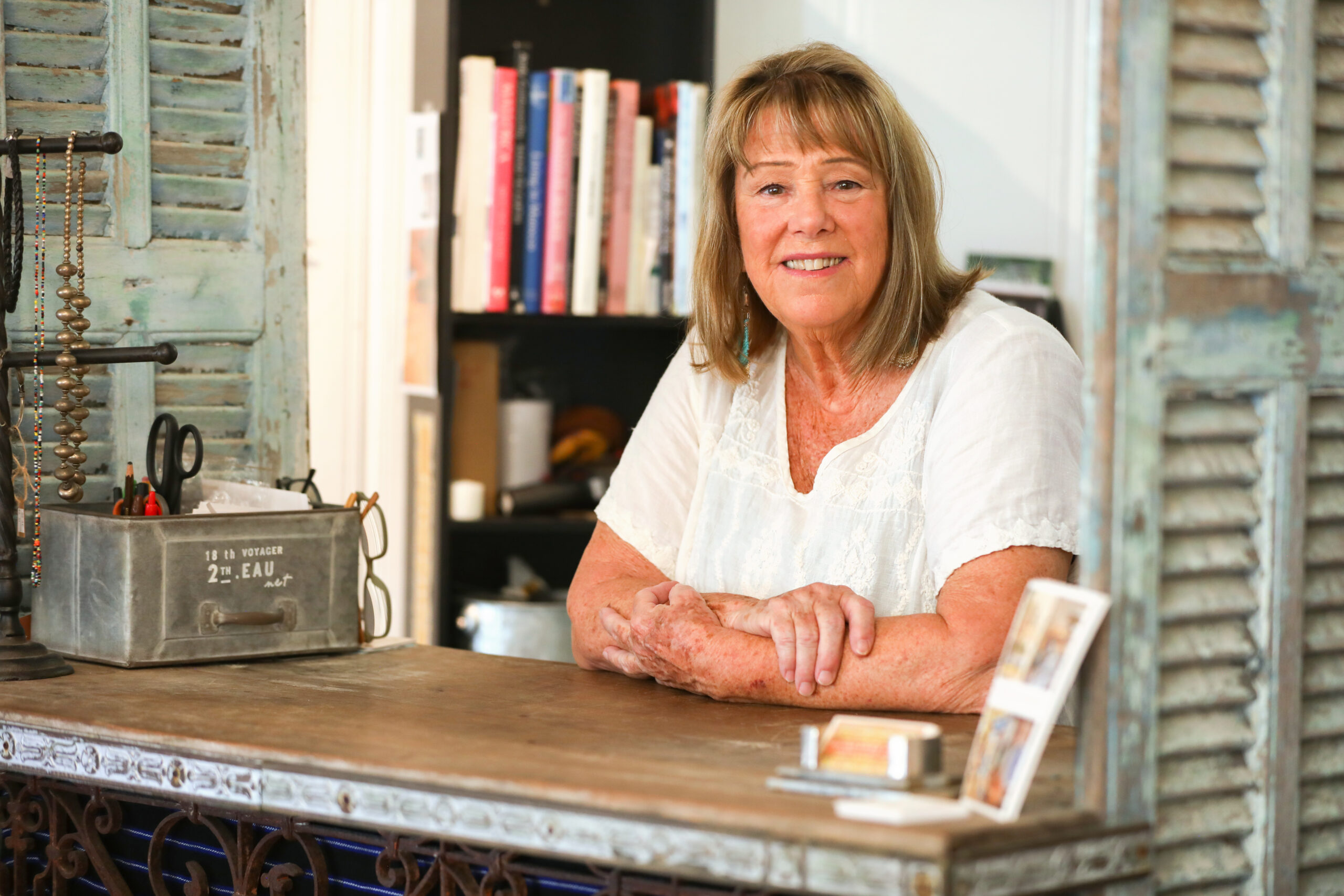 Shawn Hall is the owner of Mayacamas Home. Photo taken in Kenwood on Thursday, September 25, 2025. (Christopher Chung/The Press Democrat)