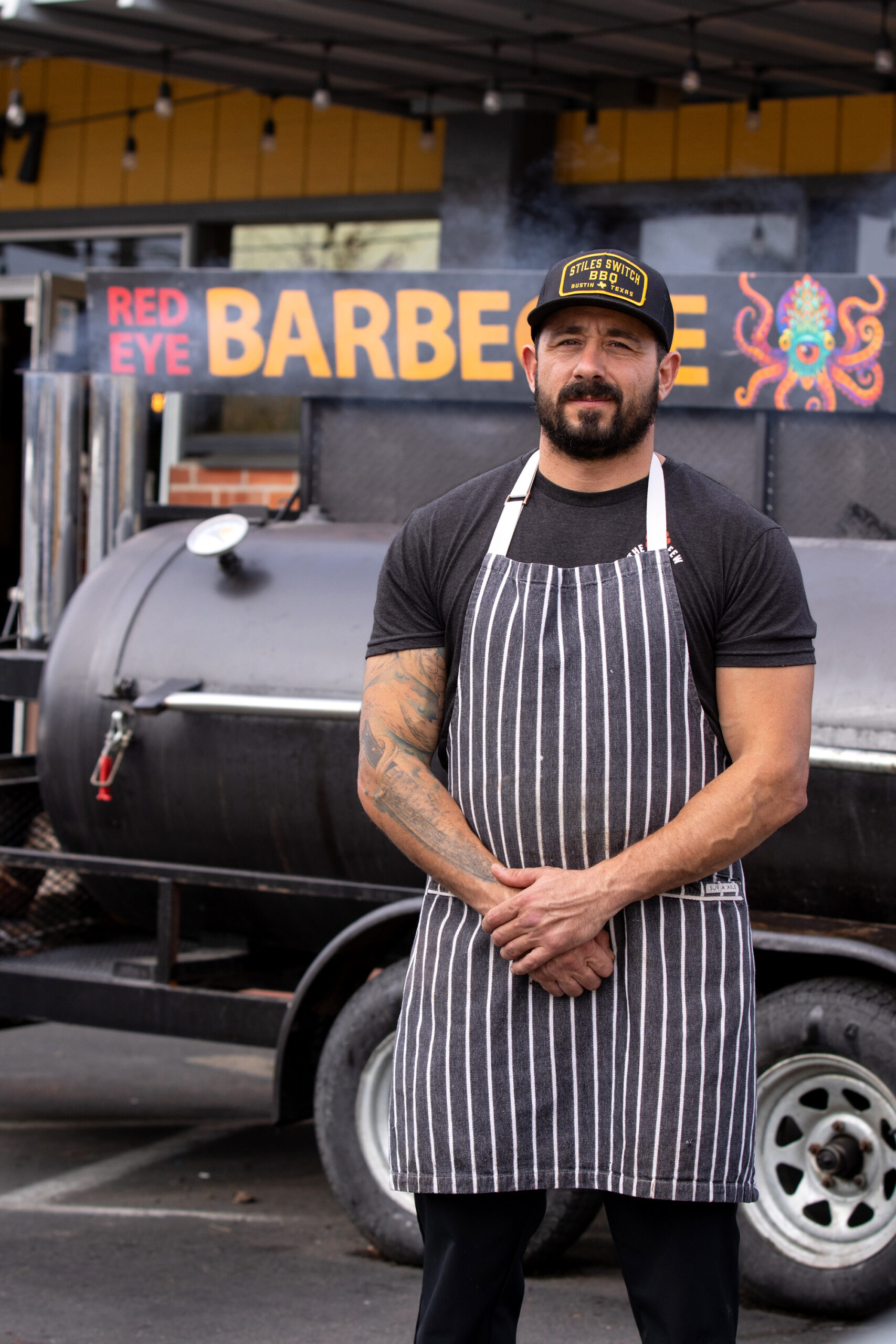 Red Eye Barbecue owner Bob Costarella