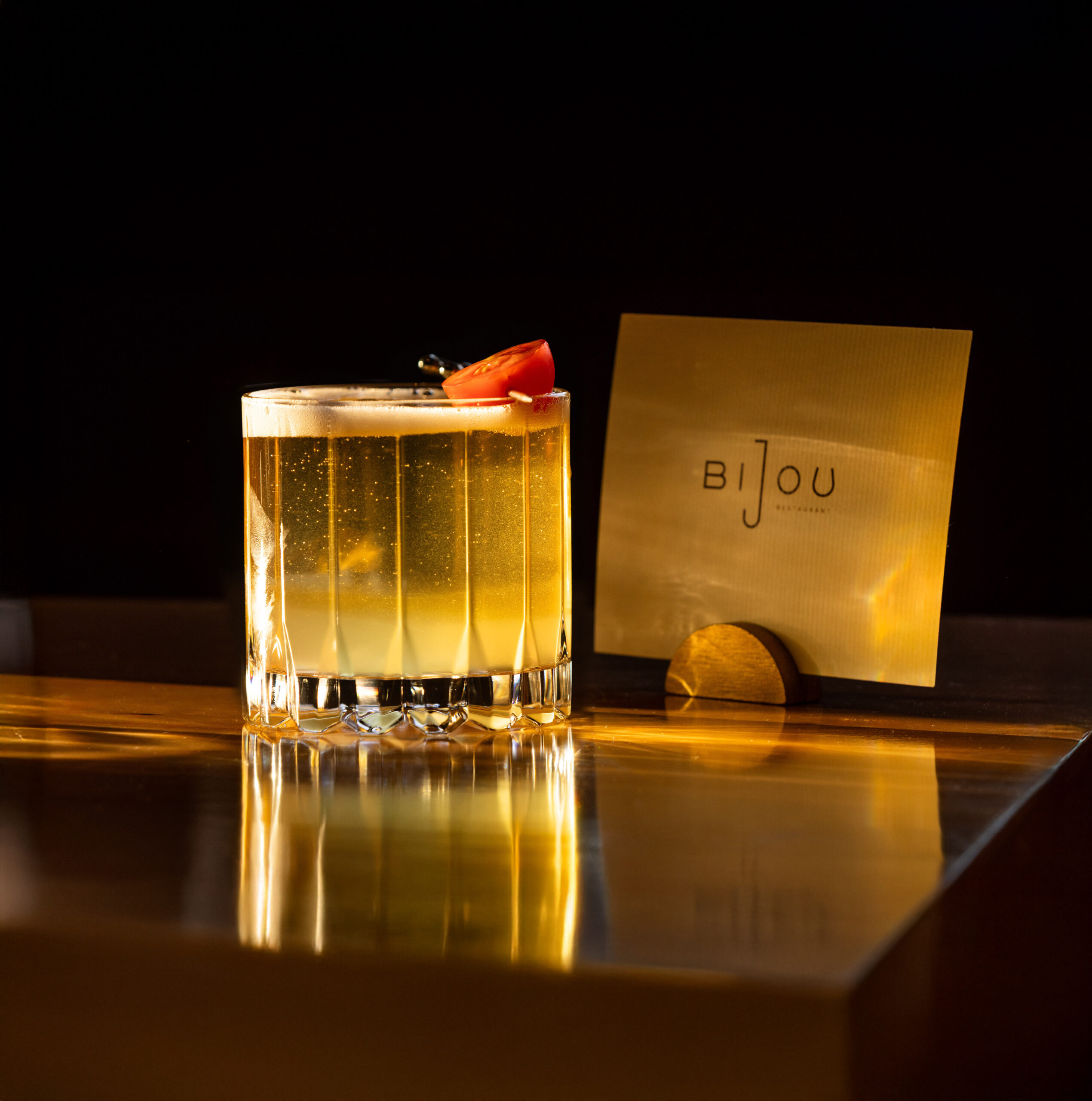 Michenada nonalcoholic drink from Bijou in Petaluma.