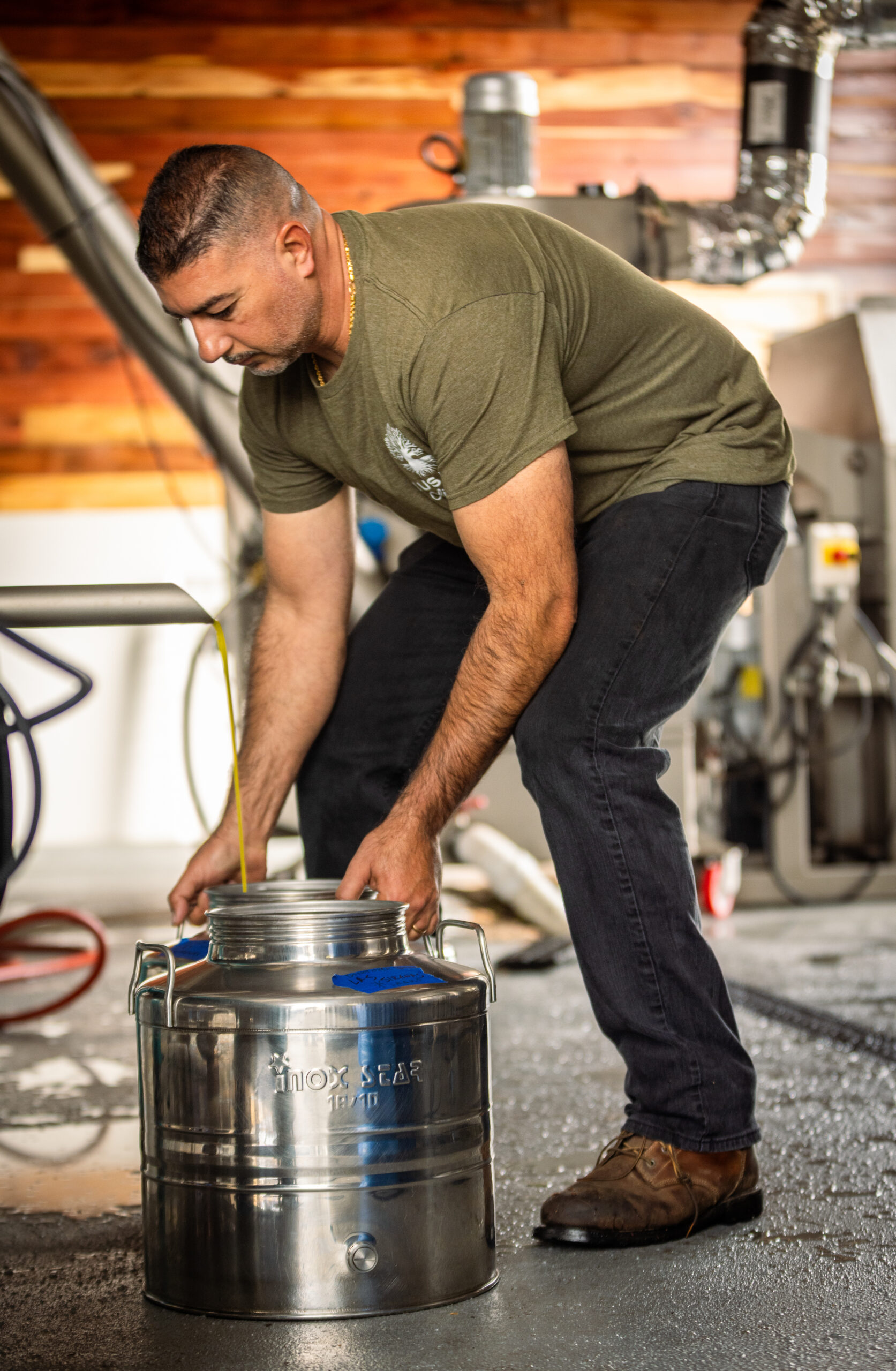 Husary Olive Oil owner Mousa Husary