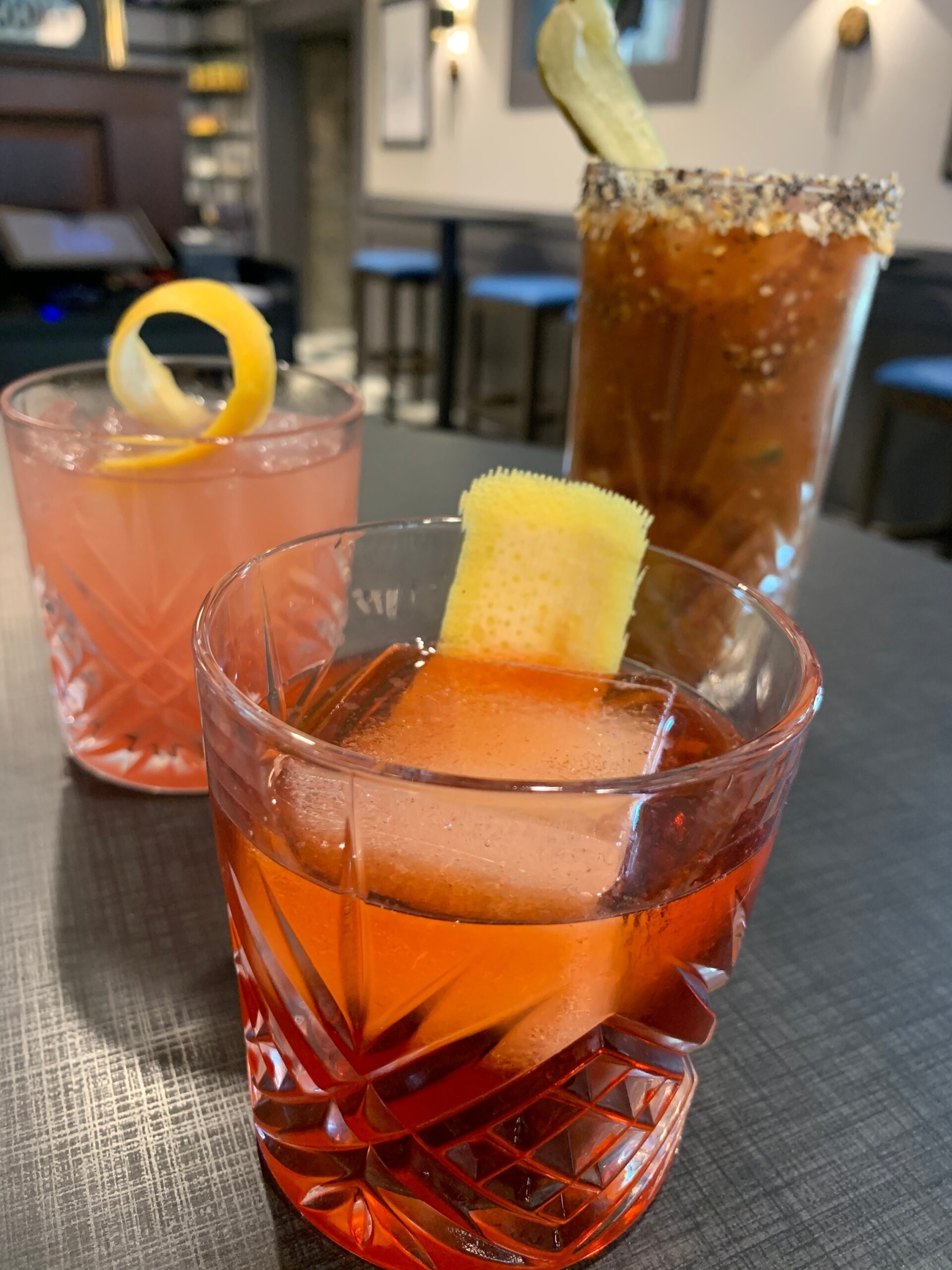 Grossman's bloody mary and other cocktails