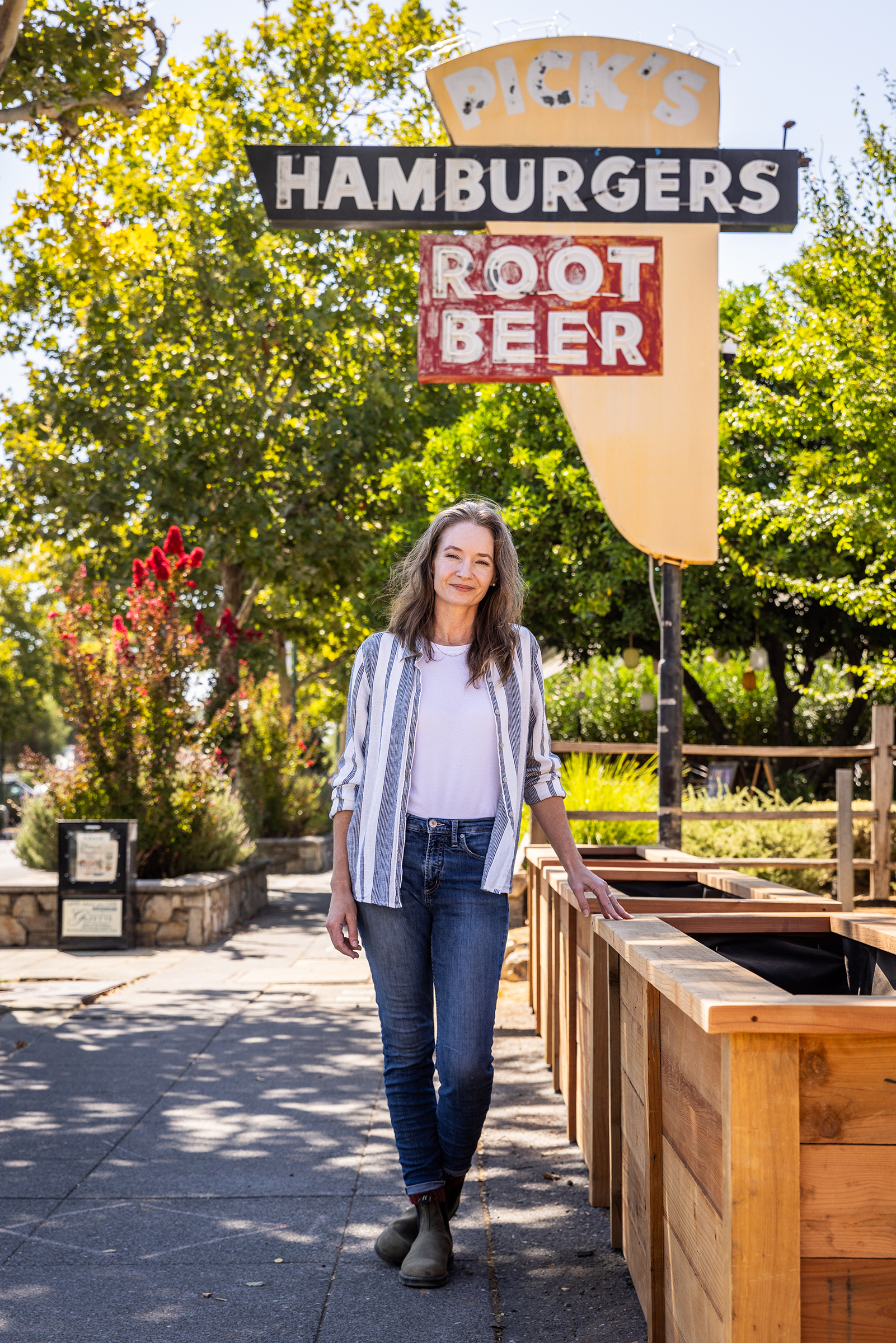 Amber Lanier, a fifth-generation Cloverdale resident and general manager of Pick's Roadside. The iconic Cloverdale burger spot reopens in January 2026. (Pick's Roadside)