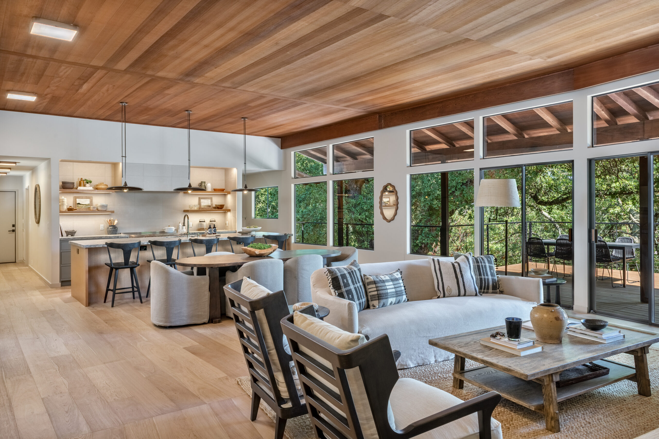 Great room in Sonoma home 