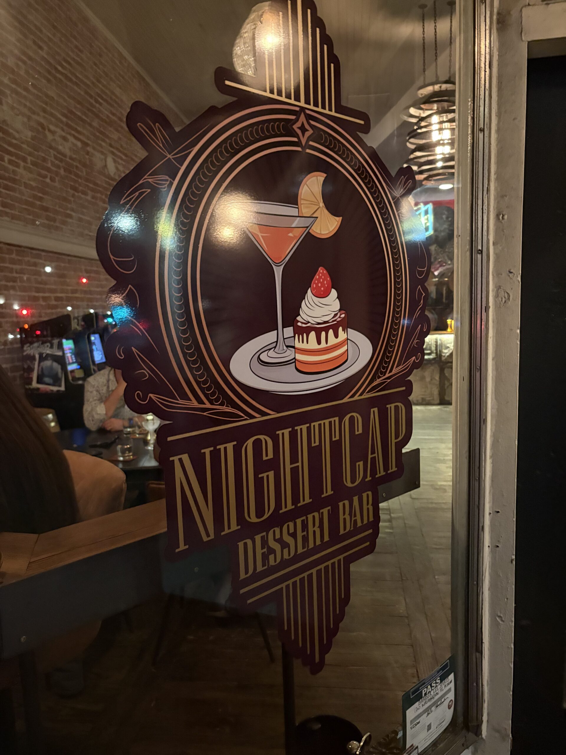 Nightcap Dessert Bar is a cozy way to end the night