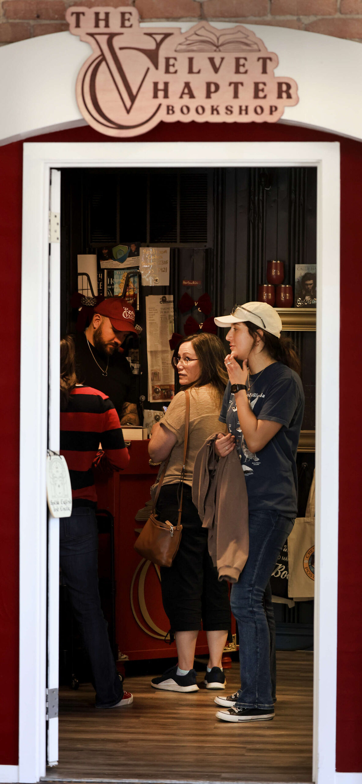 The Velvet Chapter Bookstore in Petaluma, Tuesday, August 19, 2025. (Kent Porter / The Press Democrat)