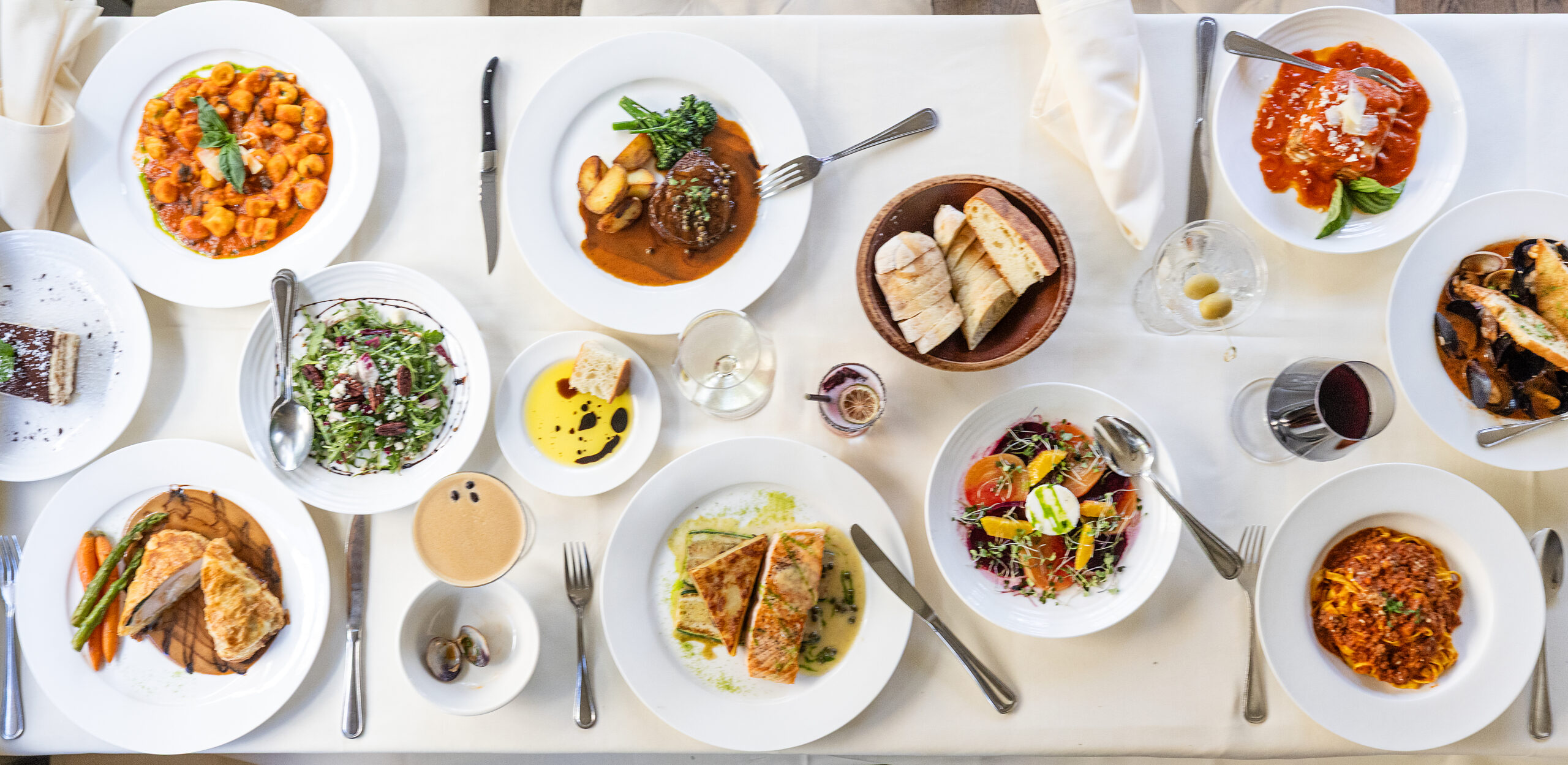 Ca’Bianca is celebrating 30 years of great Italian food Wednesday, Jan. 28, 2026 on Second Street in Santa Rosa. (John Burgess / The Press Democrat)