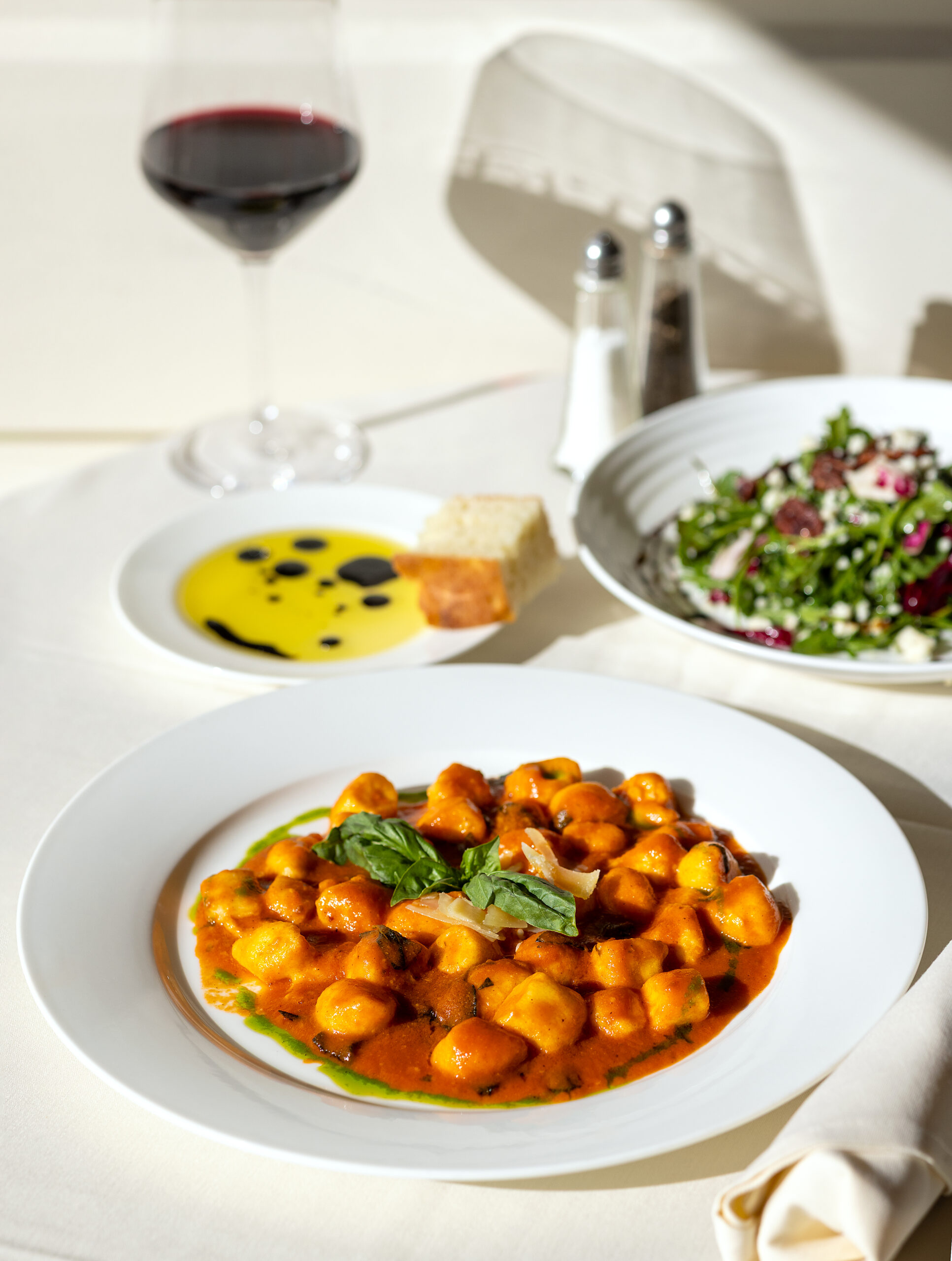 Gnocchi at Ca’Bianca in Santa Rosa