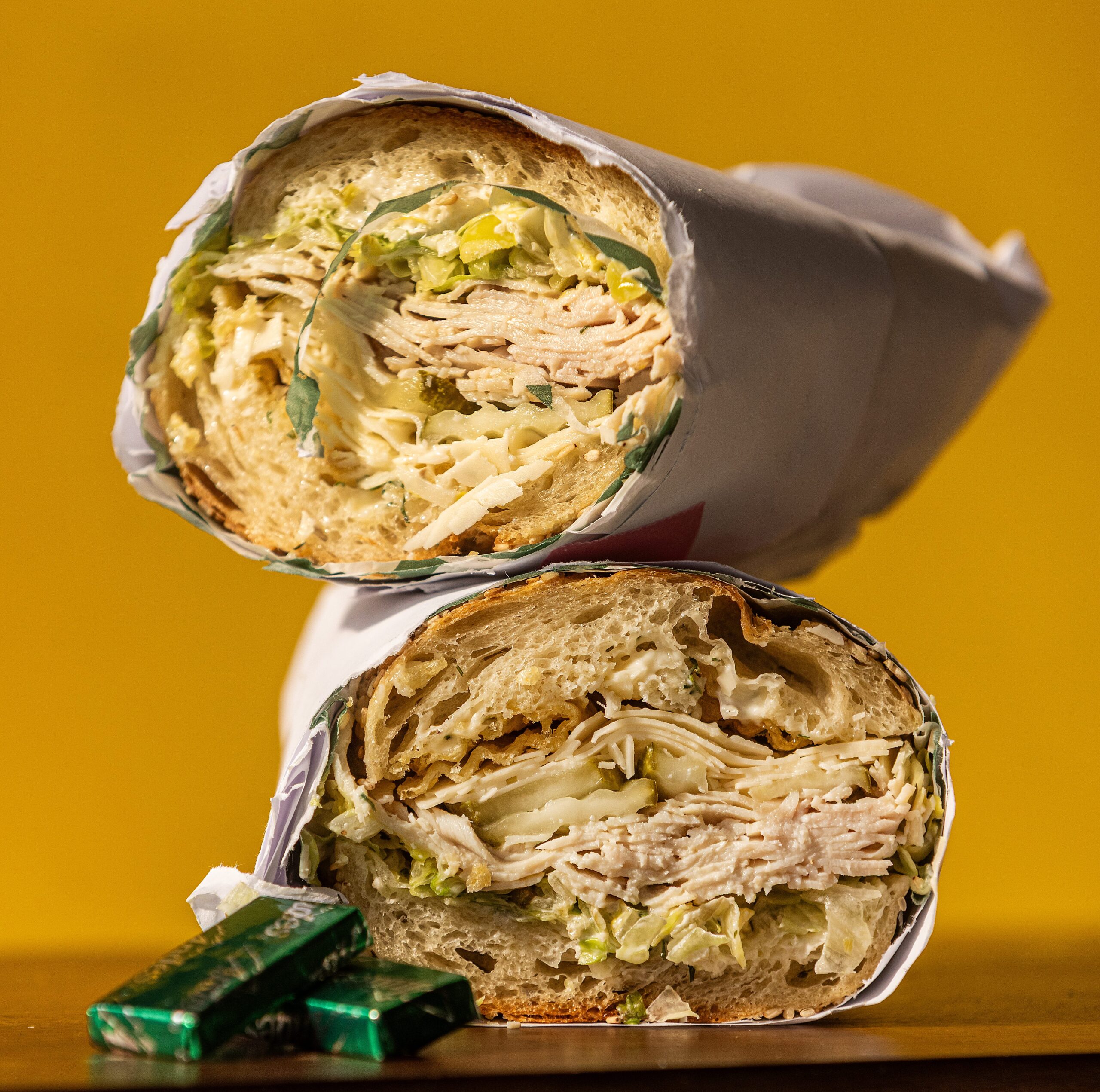 A sandwich at Genero’s Deli in Sebastopol’s Barlow district