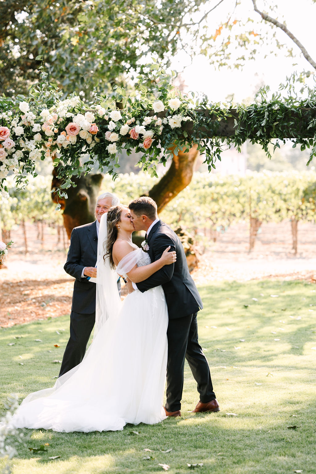 Kyndall and Blake's wedding at Dutton Estate Winery