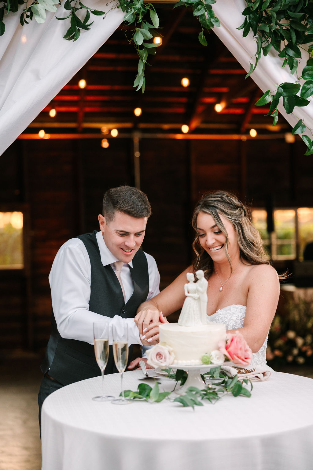 Kyndall and Blake's wedding at Dutton Estate Winery