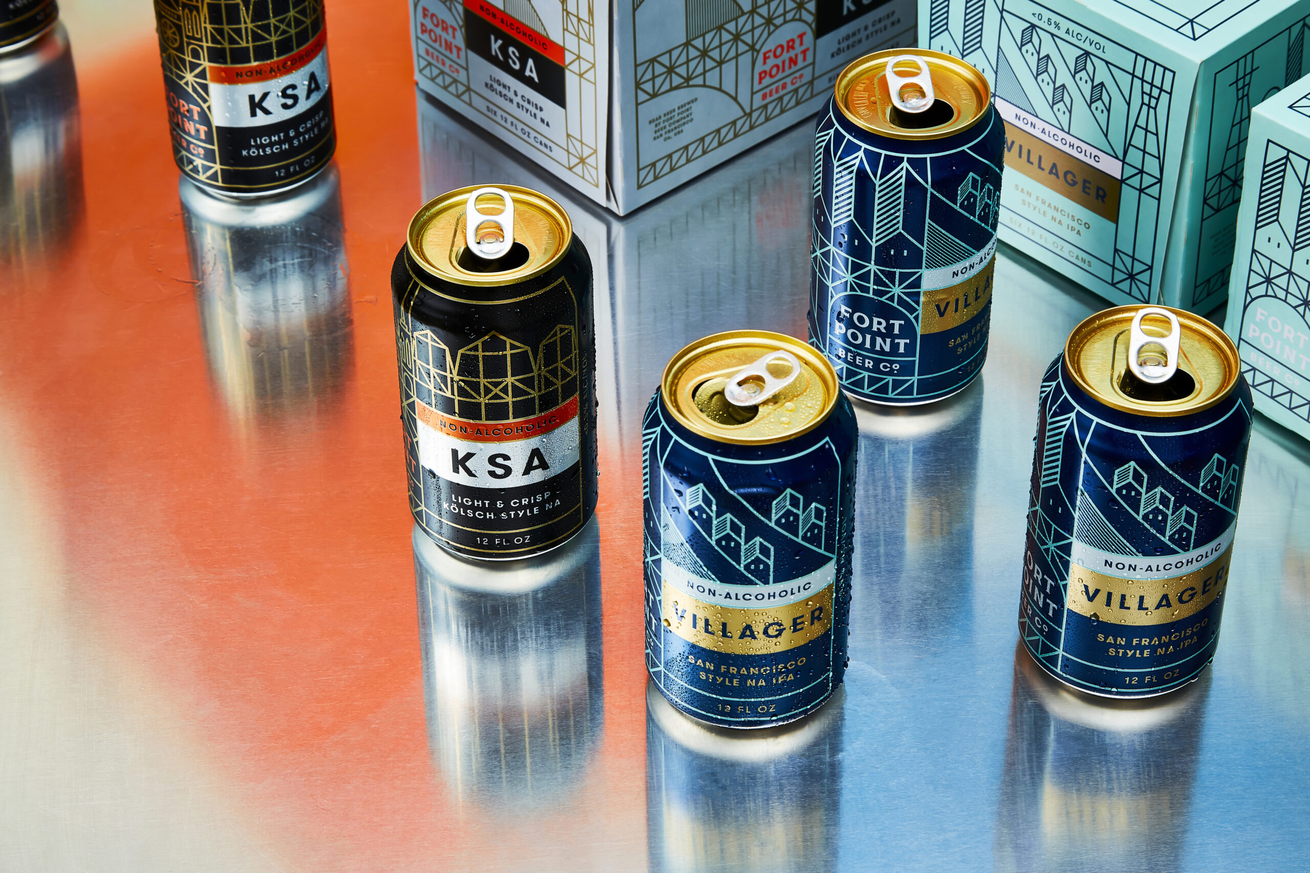 Fort Point Brewing Company's NA beers are produced and served at its sister brand, HenHouse Brewing, in Santa Rosa and Petaluma.