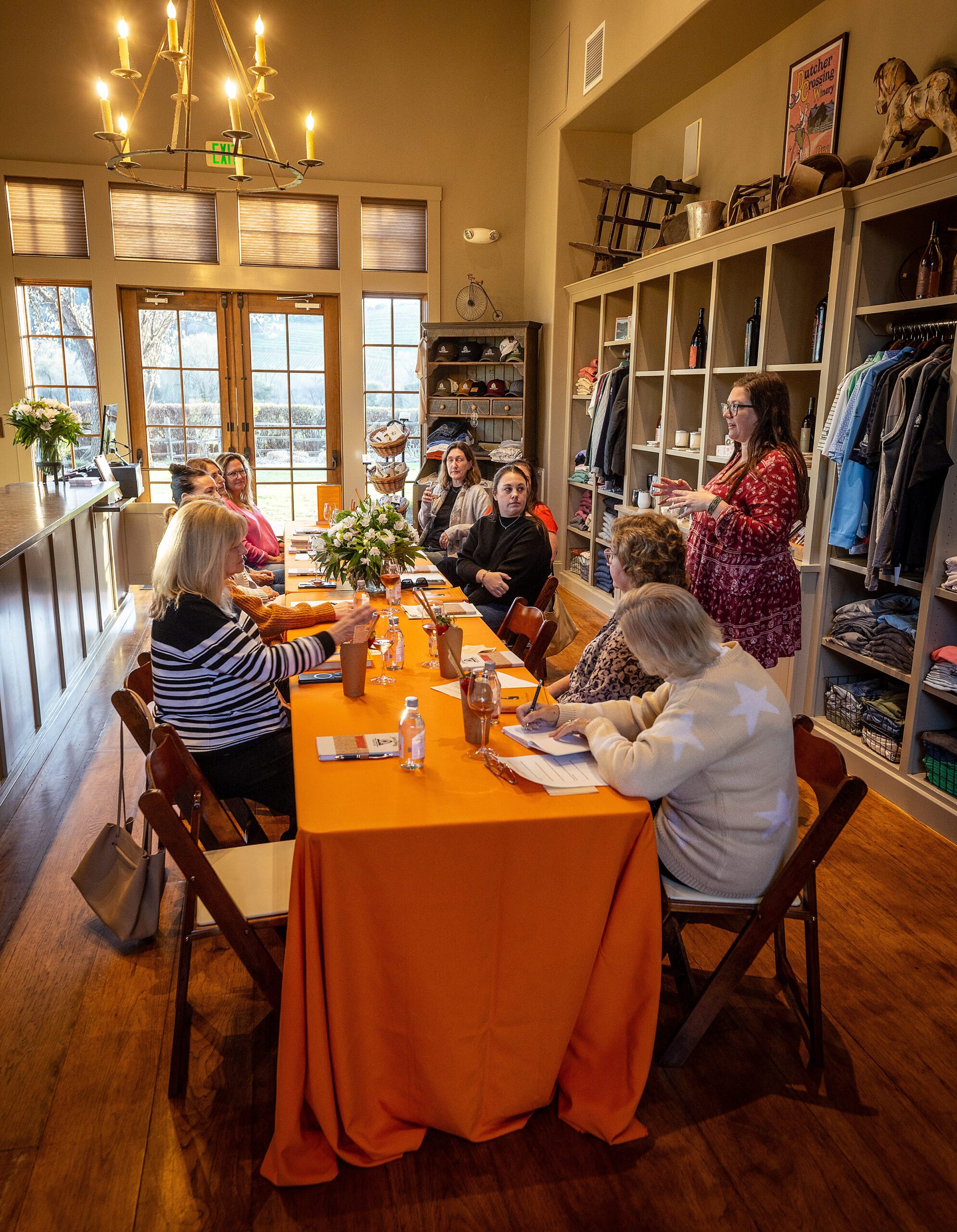 The Dutcher Crossing Winery book club