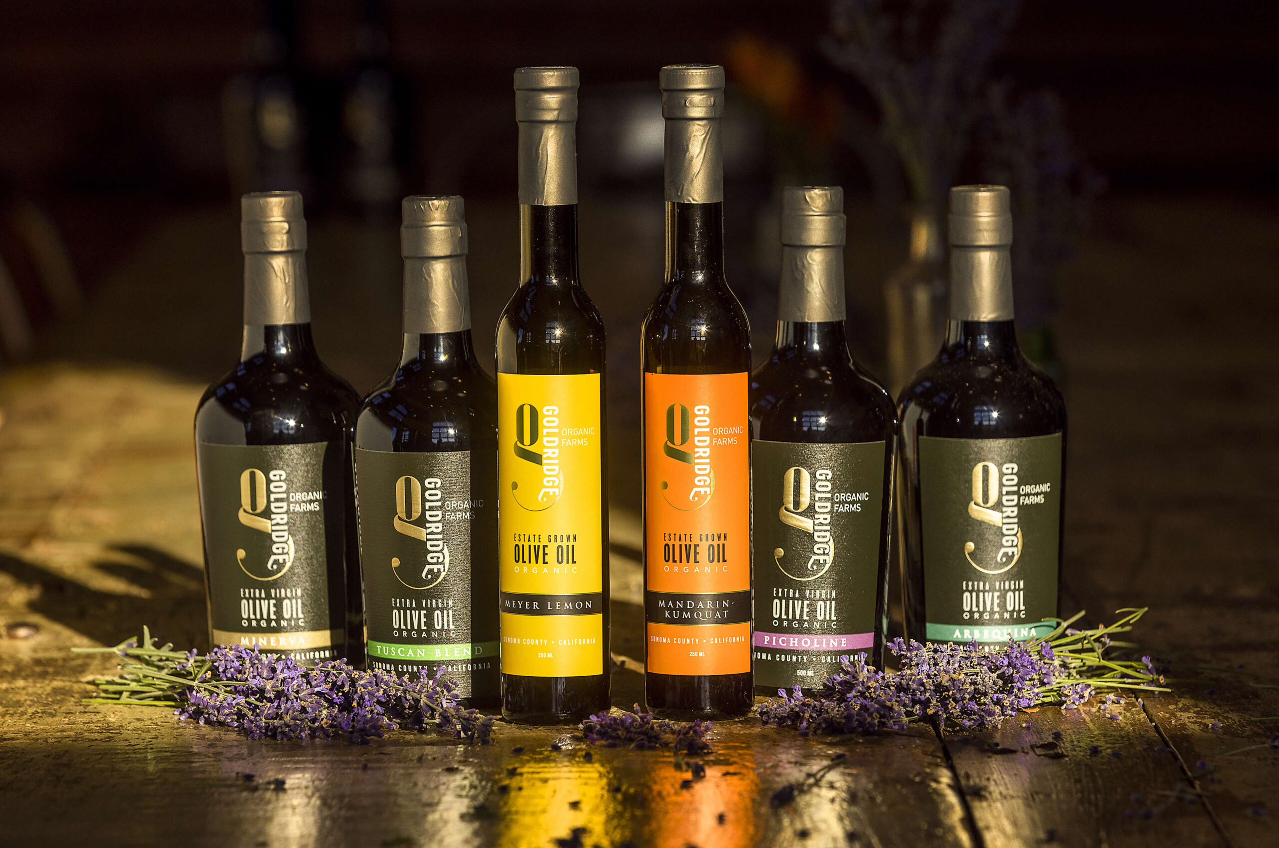 Gold Ridge Organic Farms olive oils