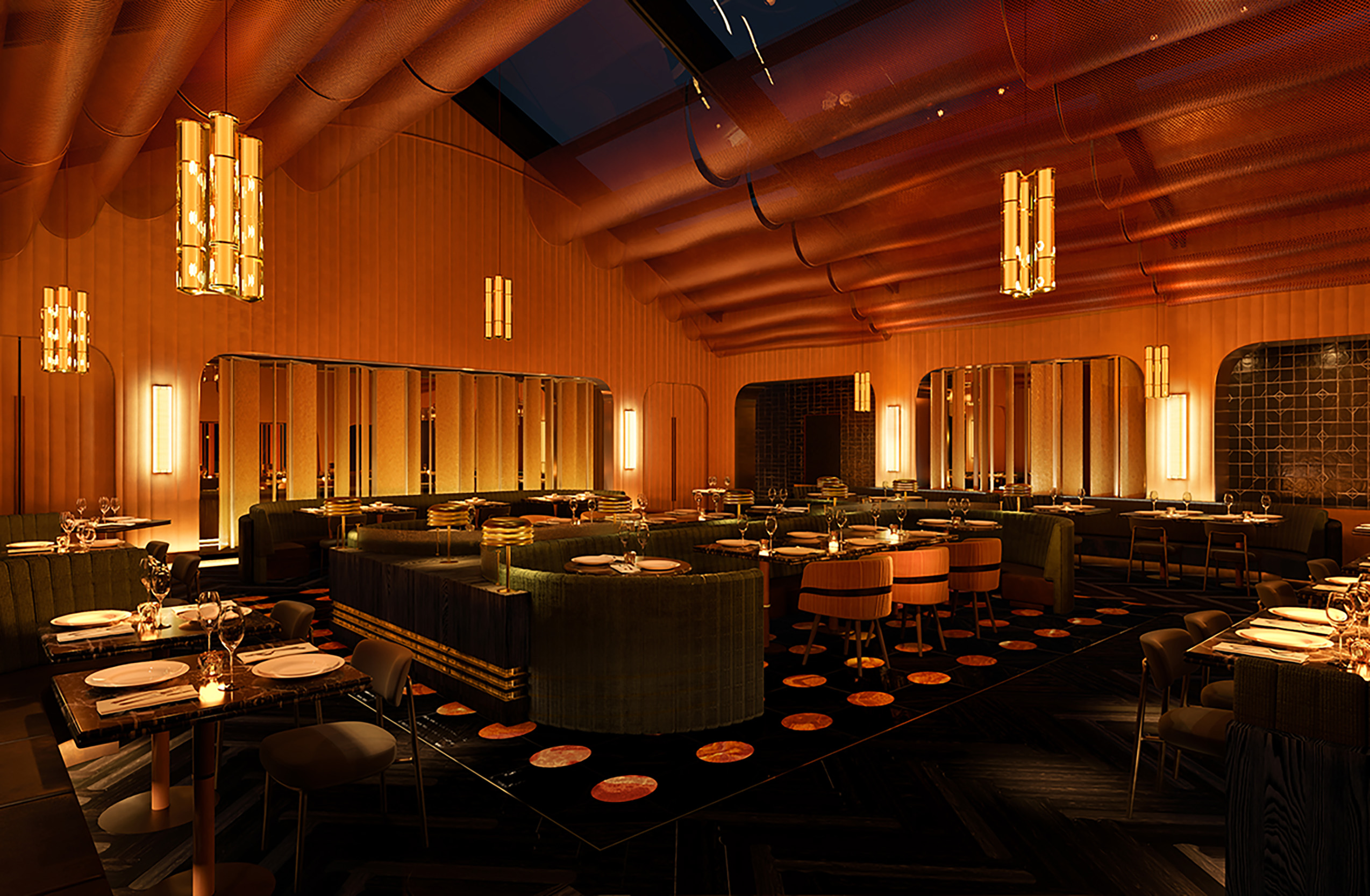 A rendering of the forthcoming Aya restaurant at Graton Resort &amp; Casino