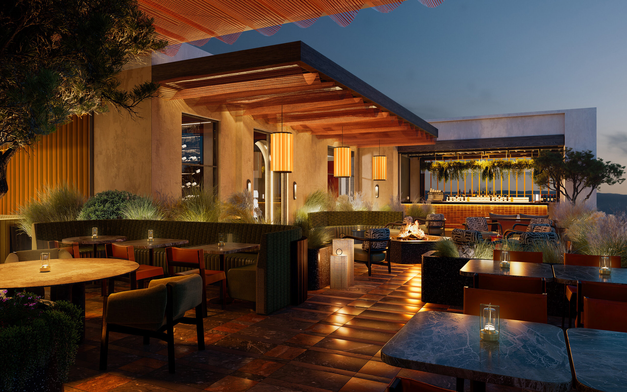 A rendering of the forthcoming Aya restaurant at Graton Resort &amp; Casino