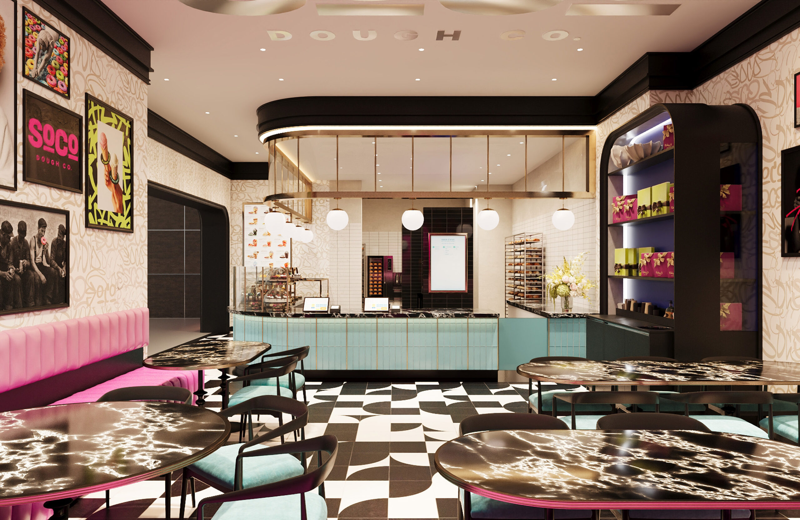 A rendering of the upcoming dessert and doughnut shop at Graton Resort & Casino. (Graton Resort & Casino)