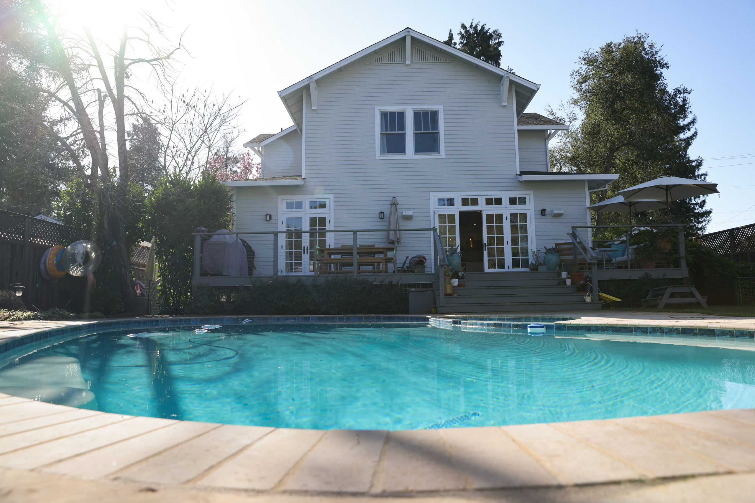 Healdsburg home with pool